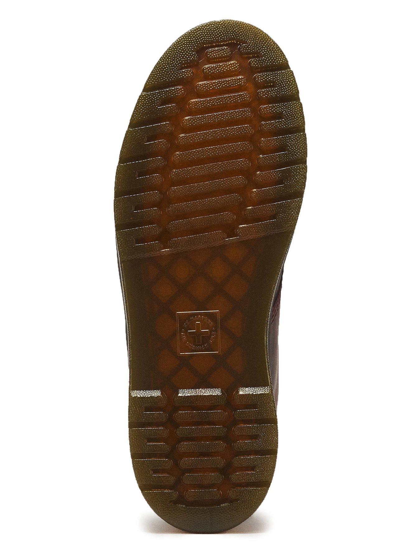 Image 5 of 7 of Dr Martens Brookline Chukka 6 Eye Boot Cherry Crazy Horse - Red