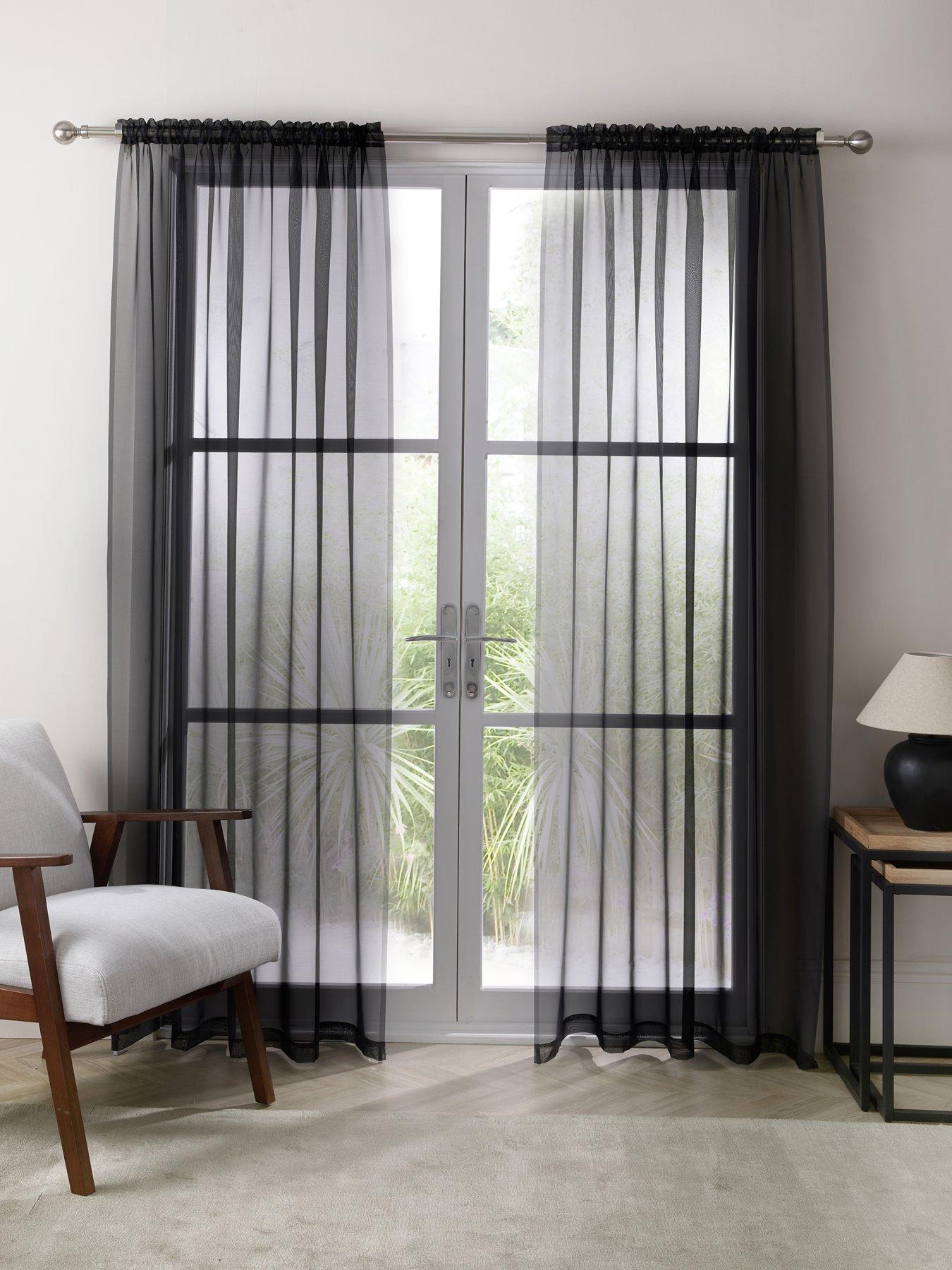 The Very Collection Slot Top Voile Pair 55x72
