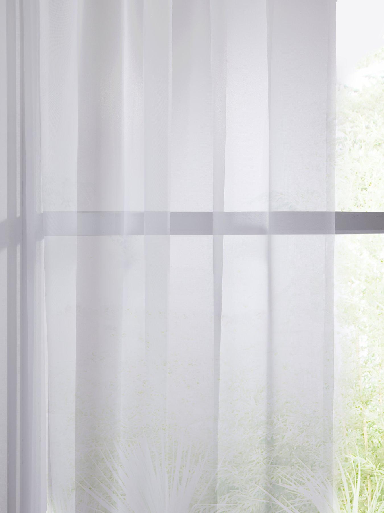 Image 2 of 3 of The Very Collection Slot Top Voile Pair 55x72