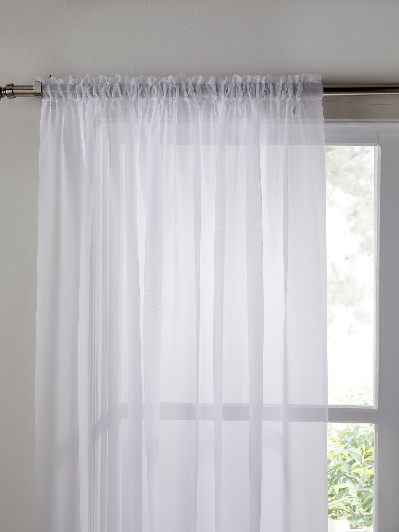 Image 3 of 3 of The Very Collection Slot Top Voile Pair 55x72
