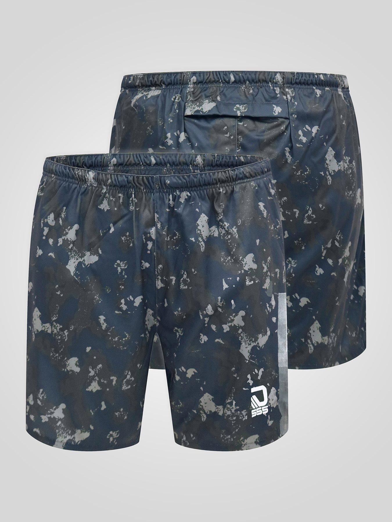 Image 6 of 6 of D555 D555 Dry Wear Elasticated Shorts With Compression Lining