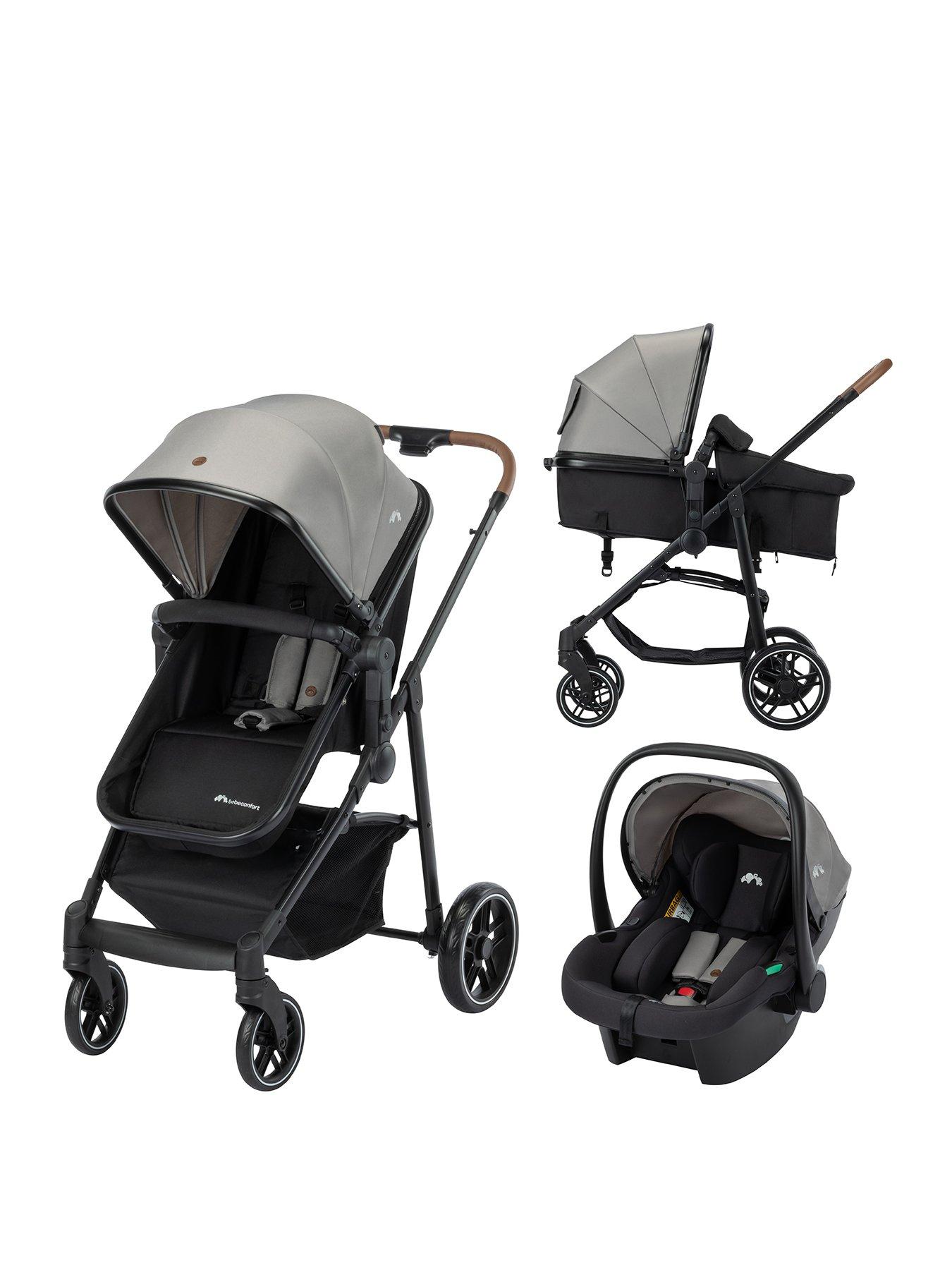 Bebe Confort Haze Trio Lux Travel System - Tinted Grey