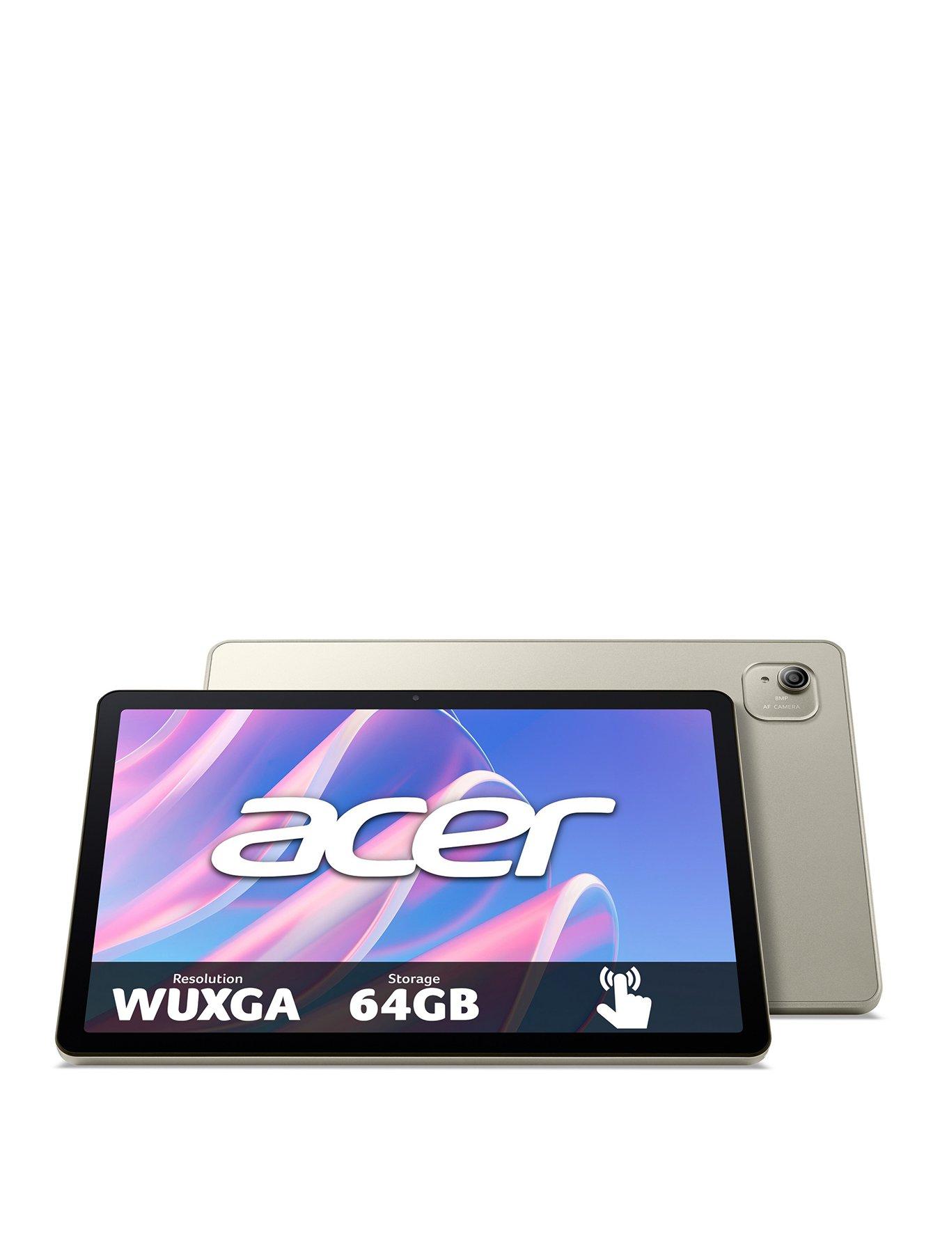 Acer Acer Iconia Tab A11 - A537 CPU, 11" WUXGA touchscreen, 4GB RAM, 64GB storage, microSD card, 5MP & 8MP cameras