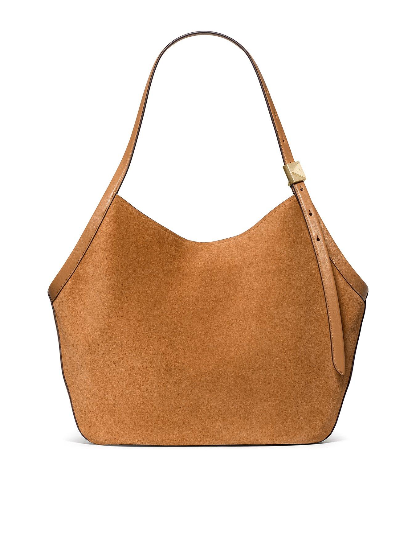Kate Spade New York Deco Suede Tulip Tote - Brown