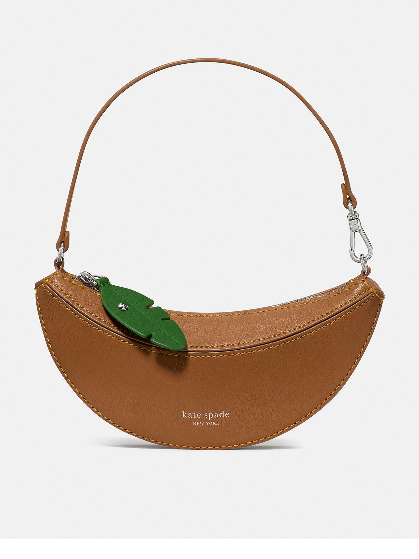 Image 1 of 4 of Kate Spade New York Wink Banana Wristlet - Yellow