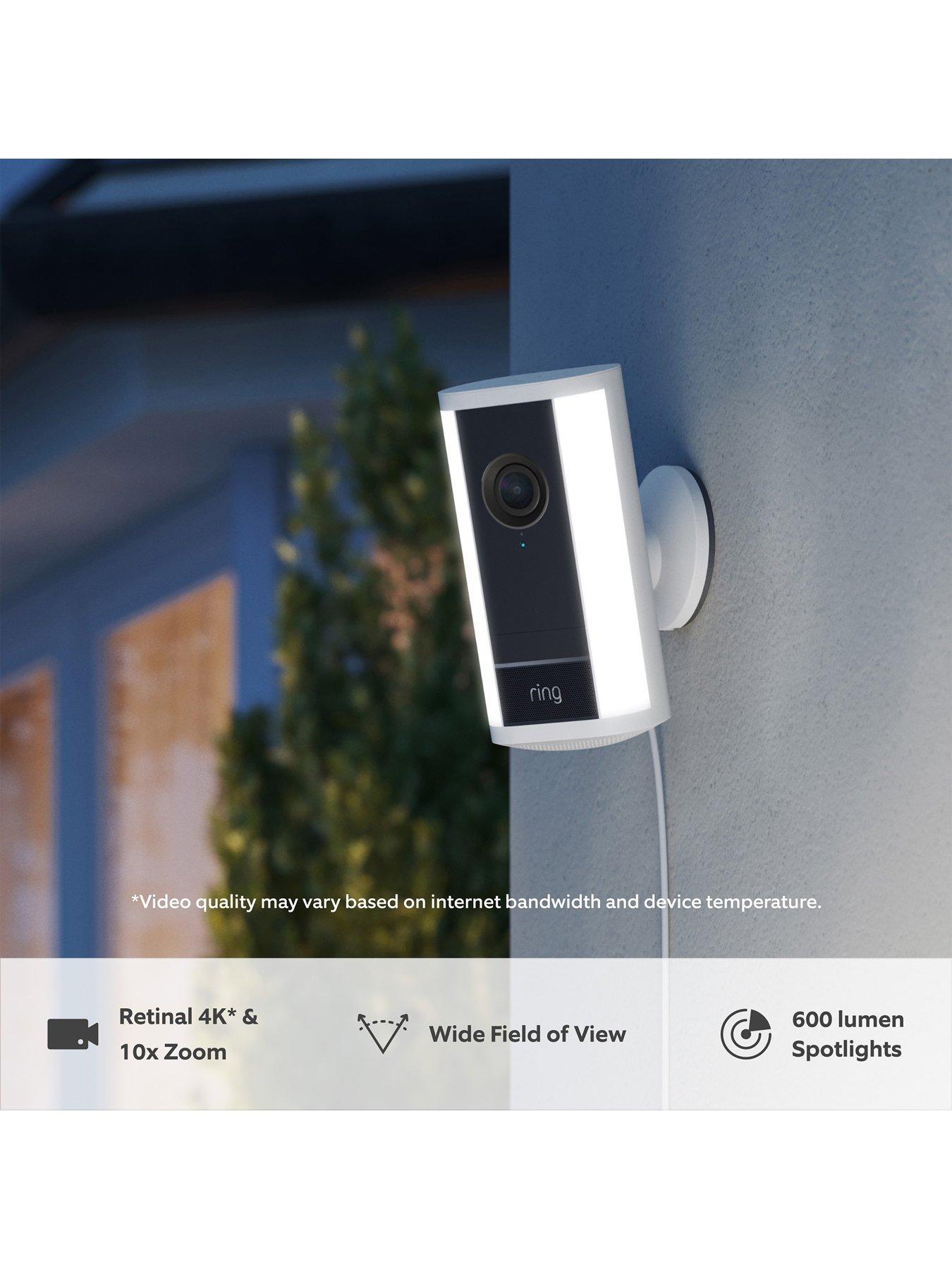 Image 3 of 7 of RING Spotlight Camera Pro Plug-in 4K - White