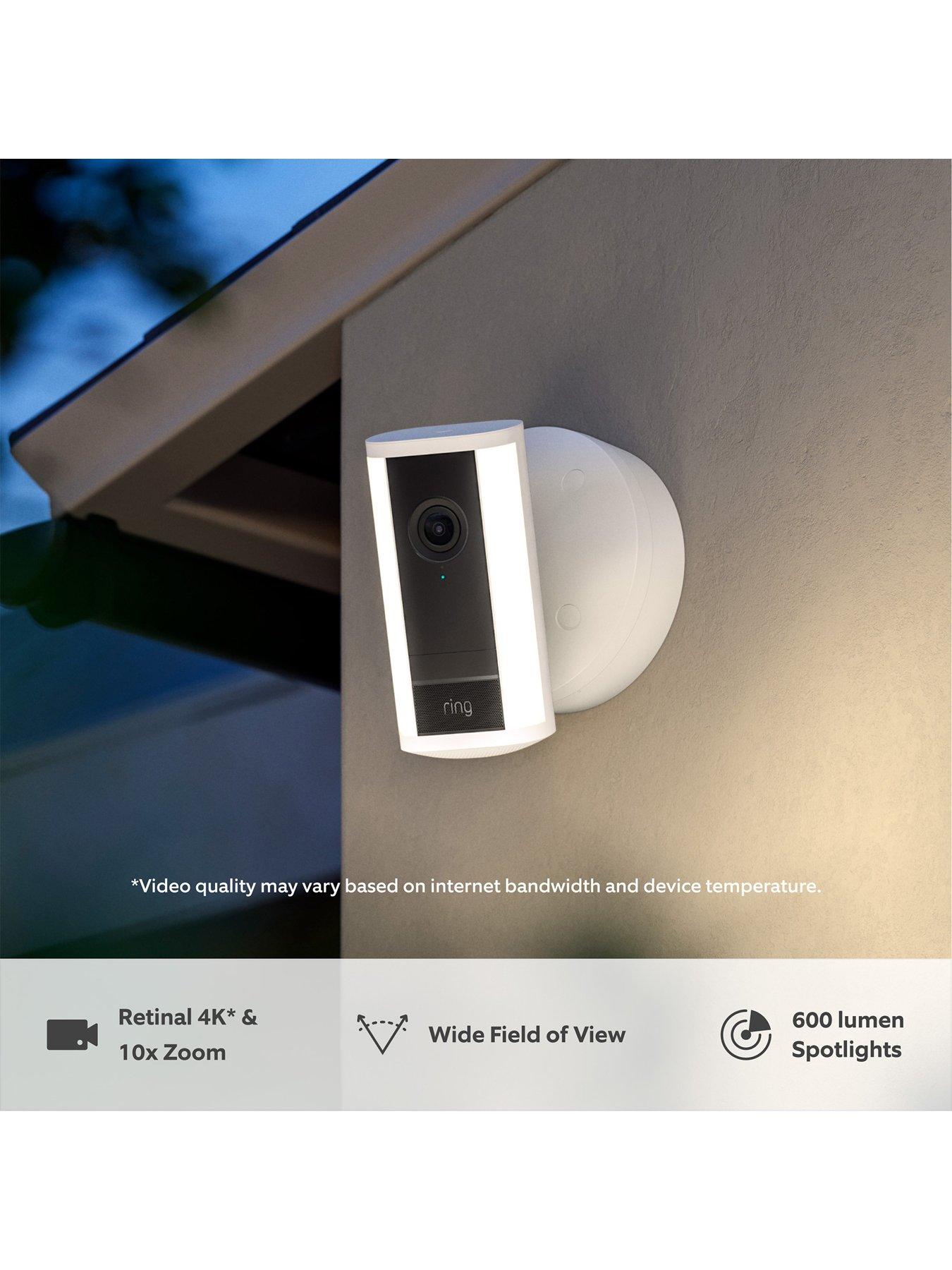 Image 3 of 8 of RING Spotlight Camera Pro Wired 4K - Black