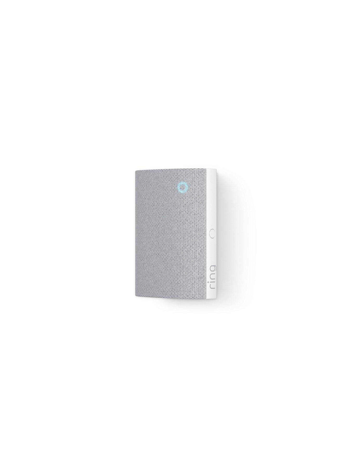Image 4 of 8 of RING Battery Video Doorbell (2nd Gen) - Retinal 2K - Speckled Grey +  Chime (3rd Gen) Bundle