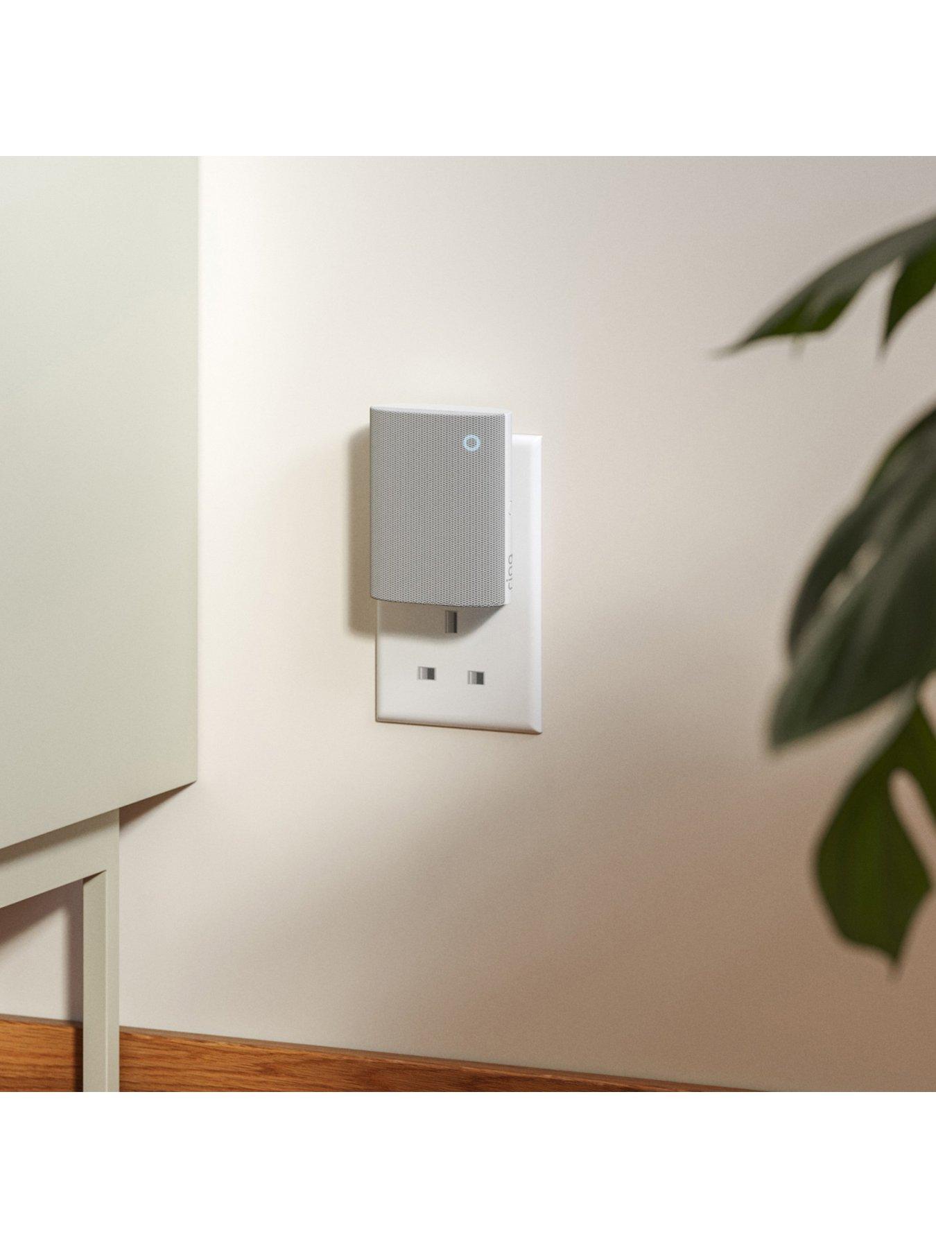 Image 5 of 8 of RING Battery Video Doorbell (2nd Gen) - Retinal 2K - Speckled Grey +  Chime (3rd Gen) Bundle