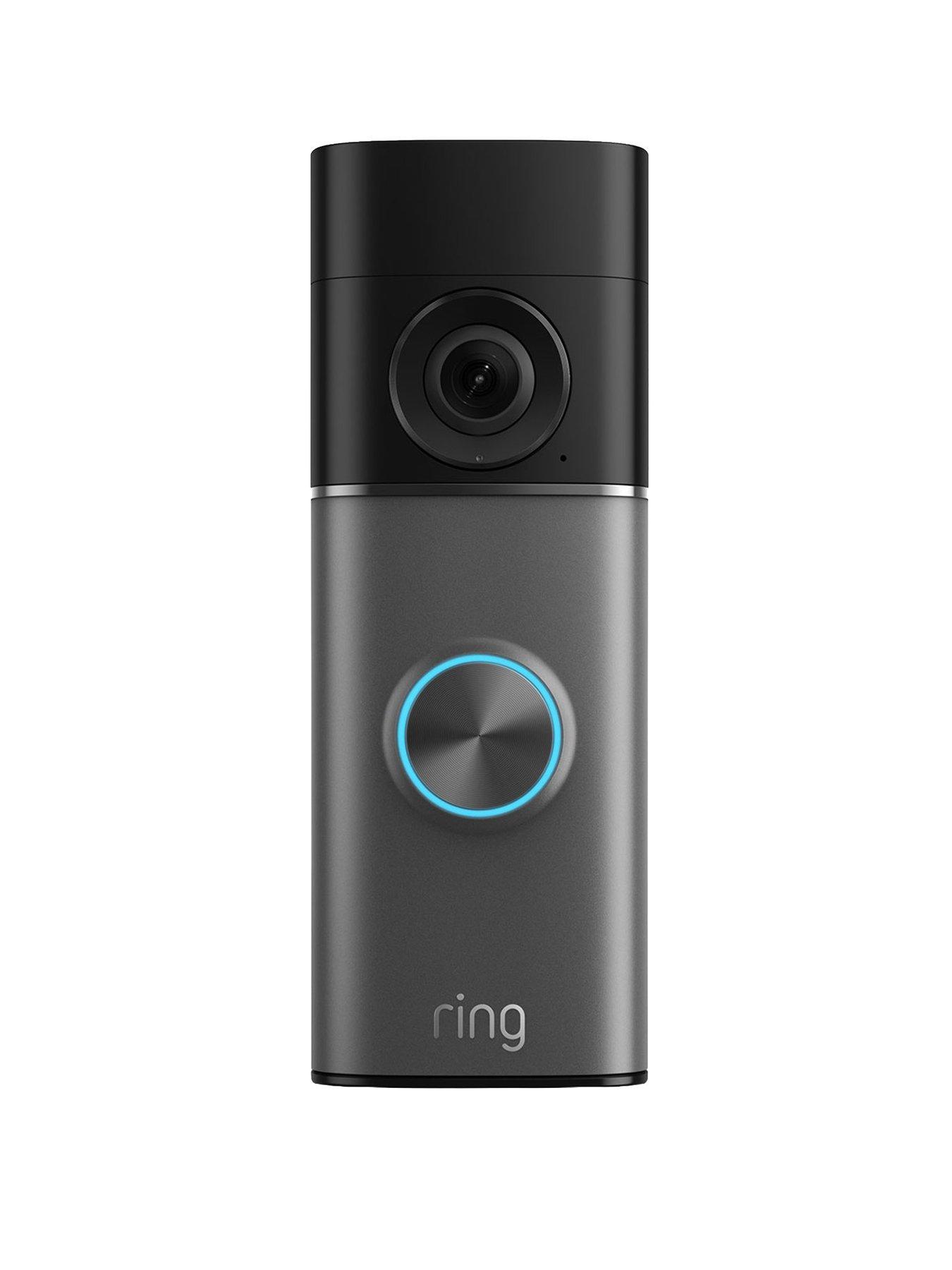 RING Battery Video Doorbell Pro (2nd Gen) - Retinal 4K with Quick Release Ultra Battery - Deep Silver (Newest Gen)