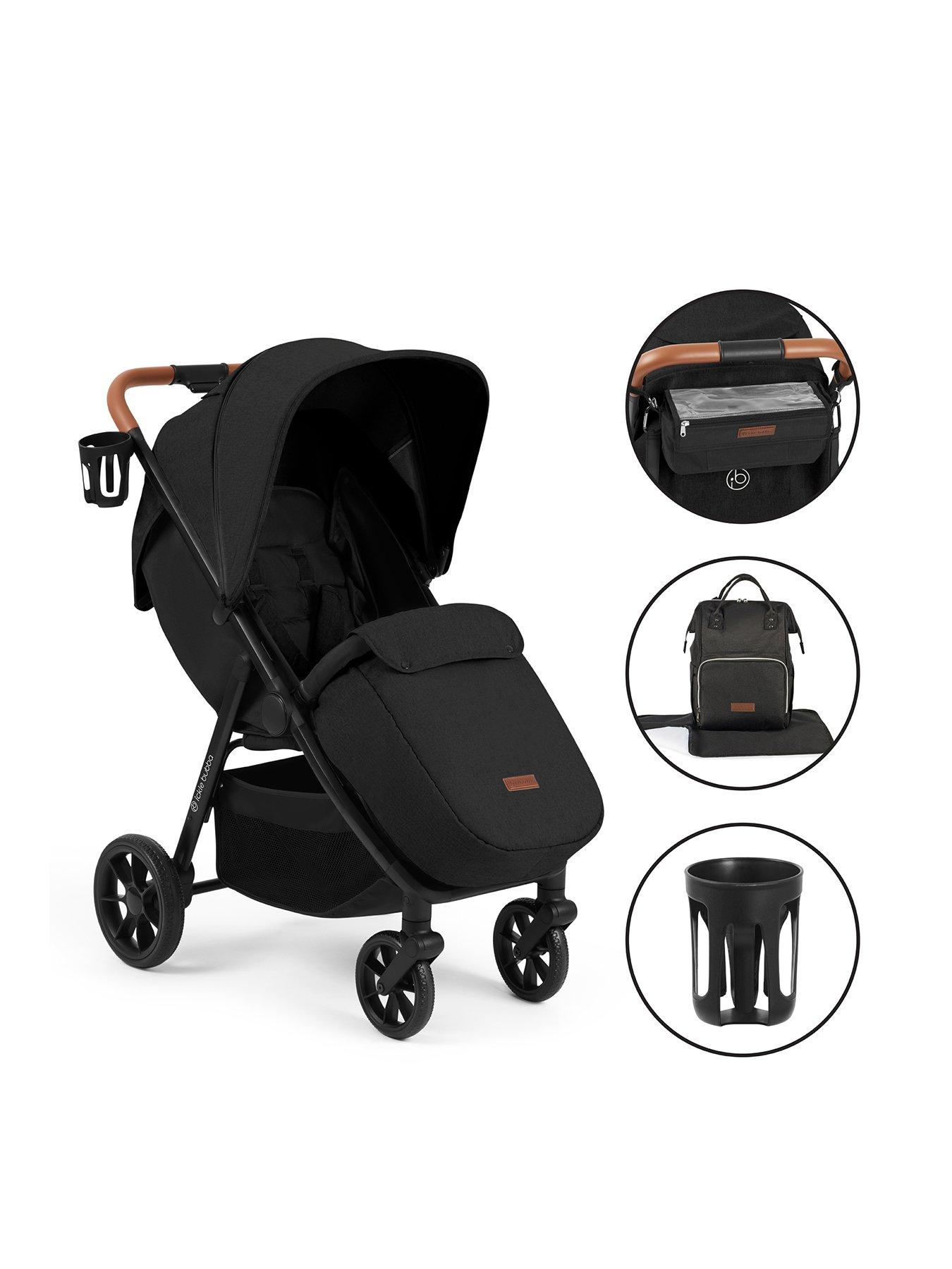 Ickle Bubba Stomp Stride Prime Stroller - Midnight