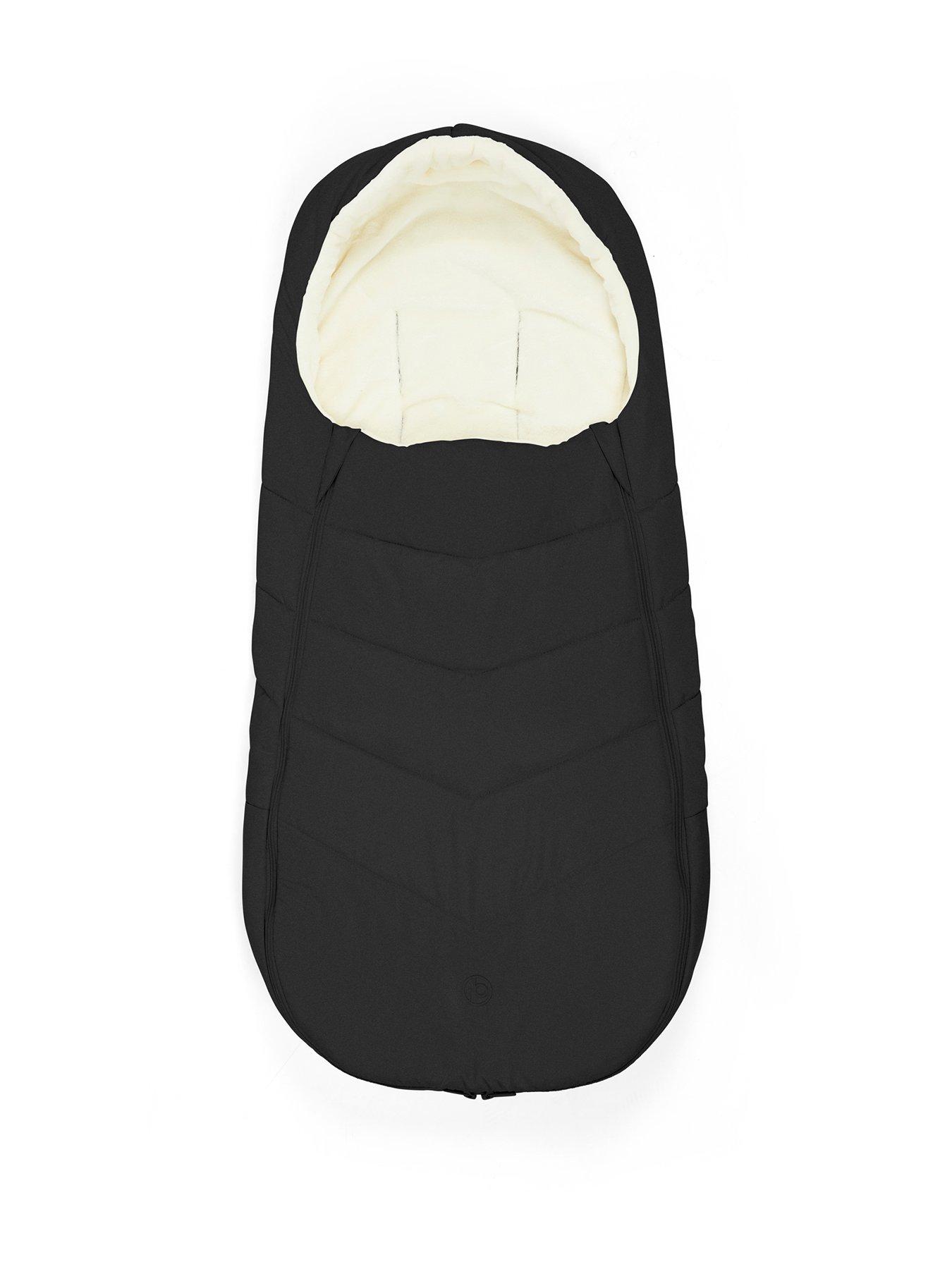Ickle Bubba Premium Pram  &  Stroller Footmuff - Universal - Black