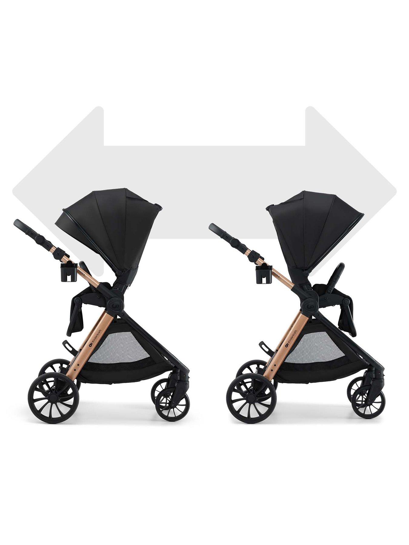 Image 5 of 8 of Kinderkraft Vesto 2 Travel System - Black