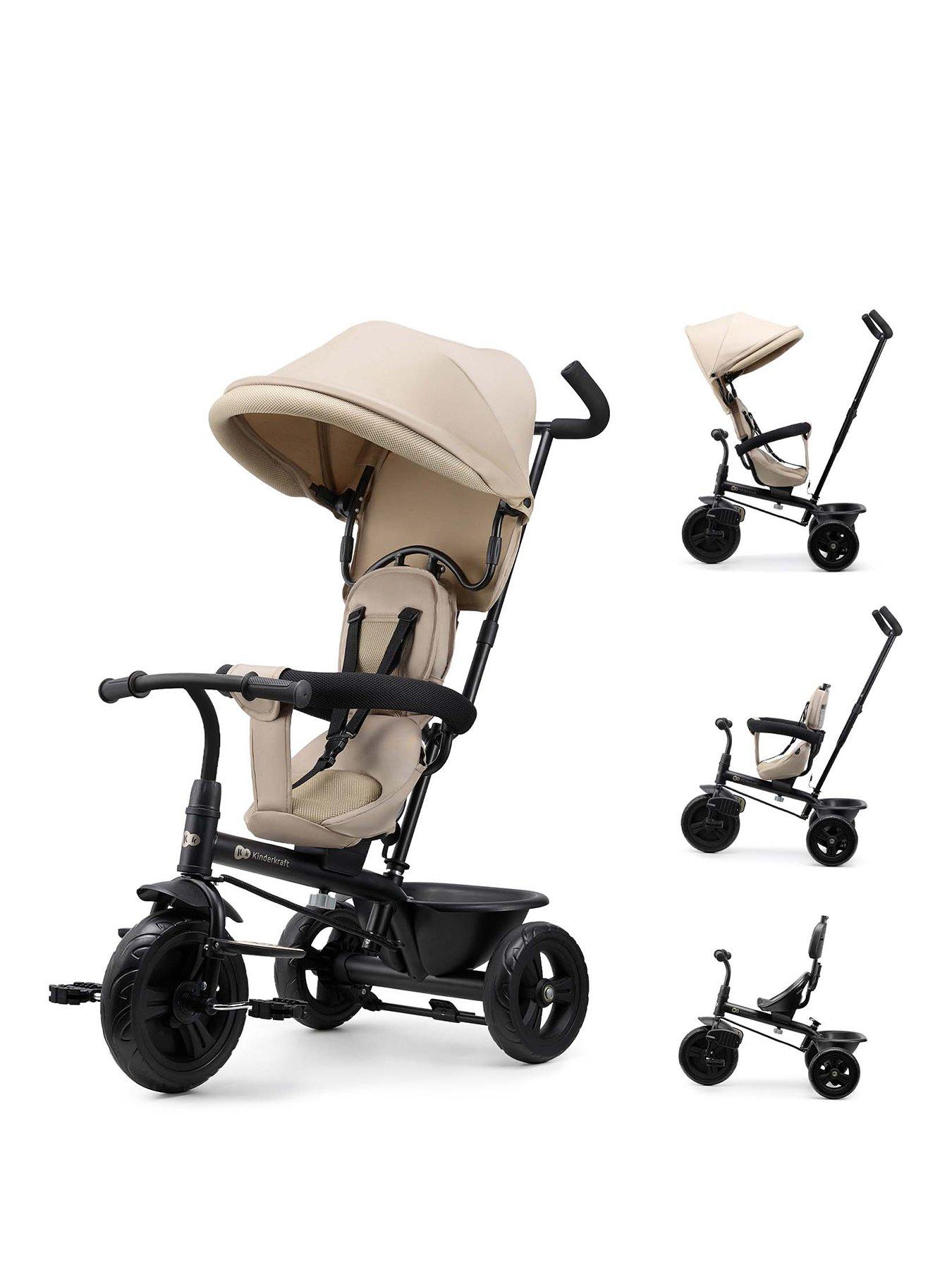 Image 1 of 8 of Kinderkraft Freeway 2 Tricycle - Beige