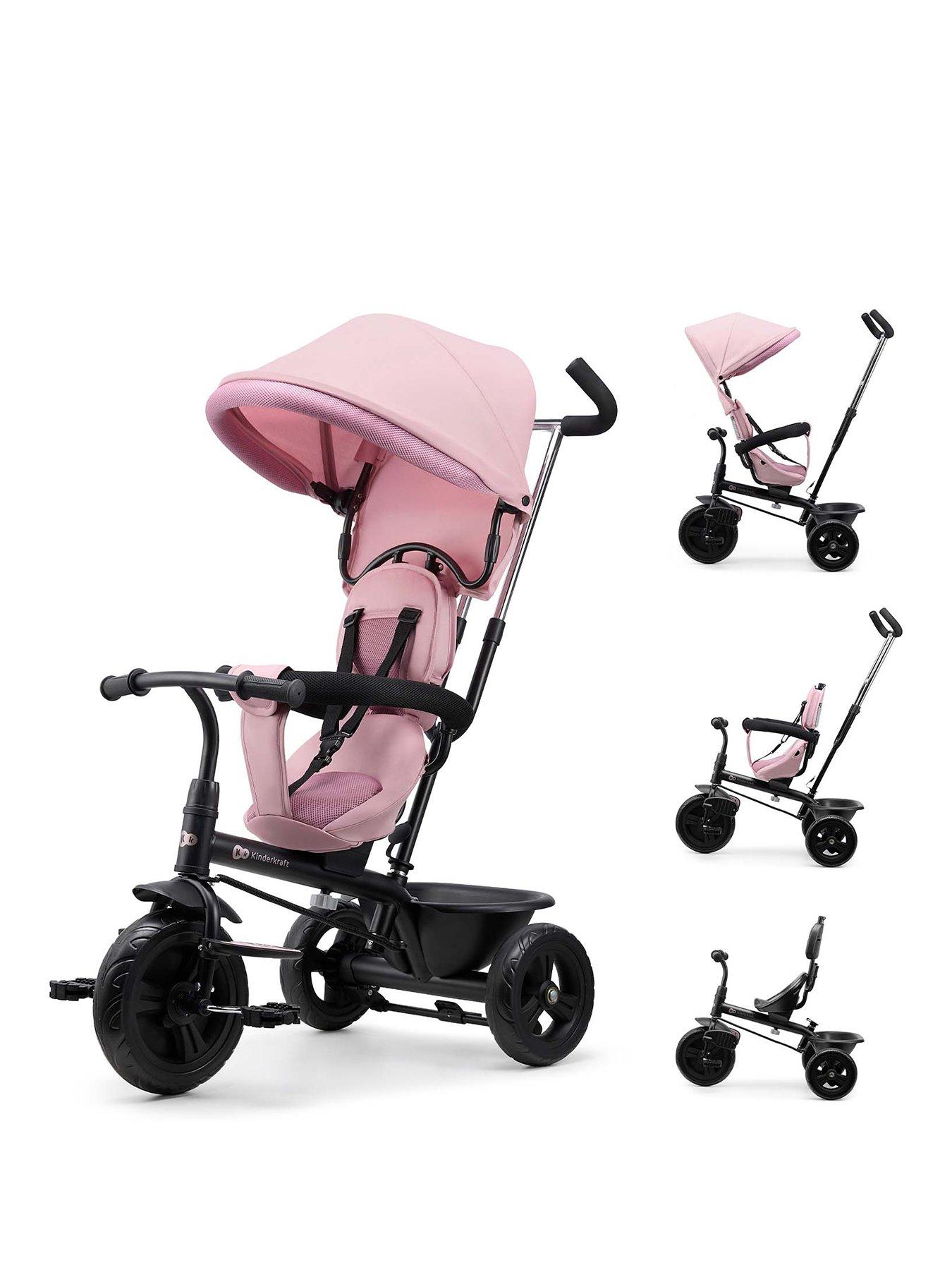 Image 1 of 8 of Kinderkraft Freeway 2 Tricycle - Pink