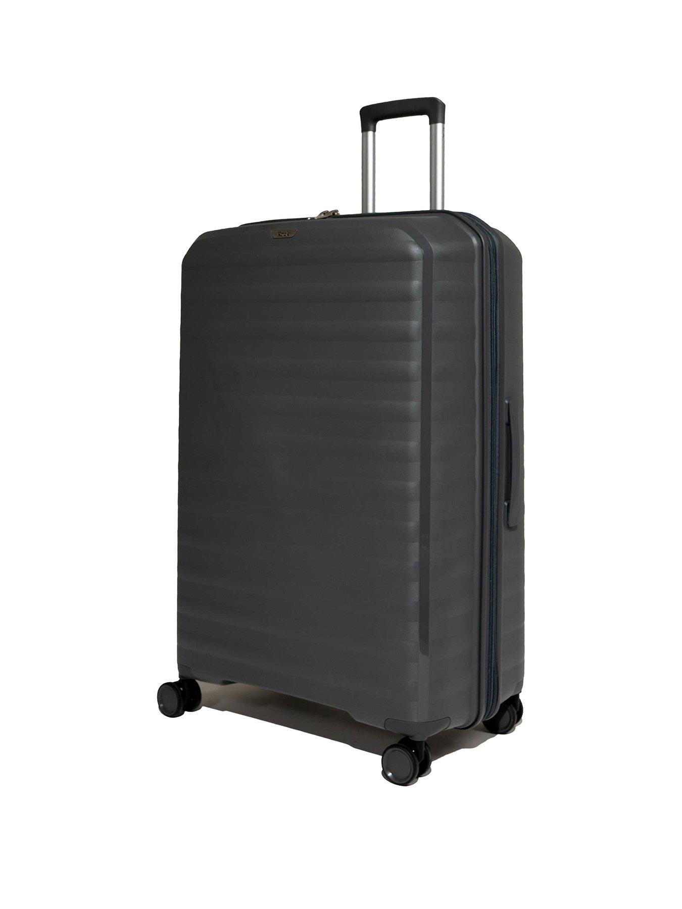 Image 1 of 6 of Rock Luggage Oslo Charcoal Large