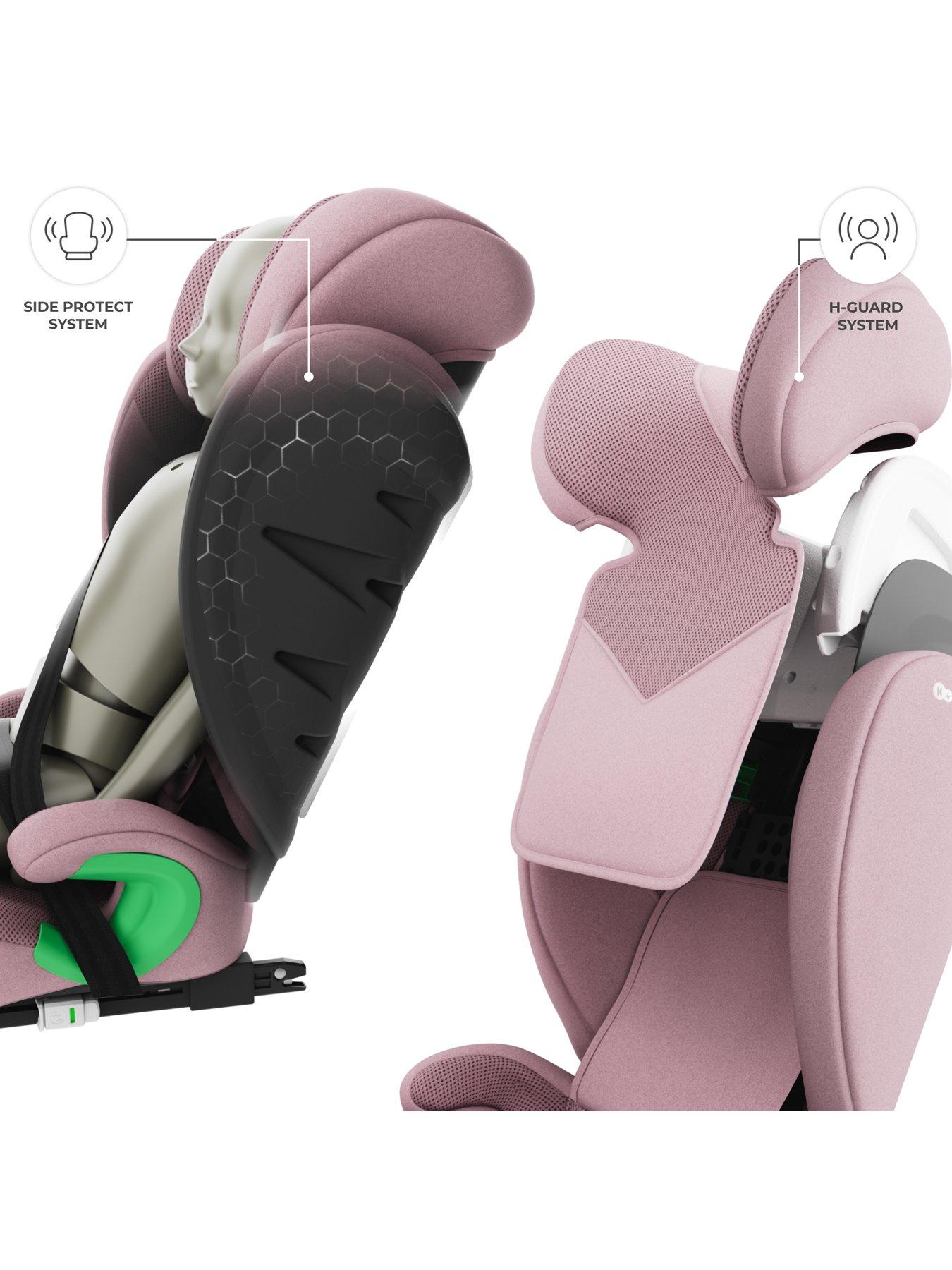 Image 4 of 8 of Kinderkraft Junior Fix 2 Plus i-Size Car Seat - Pink