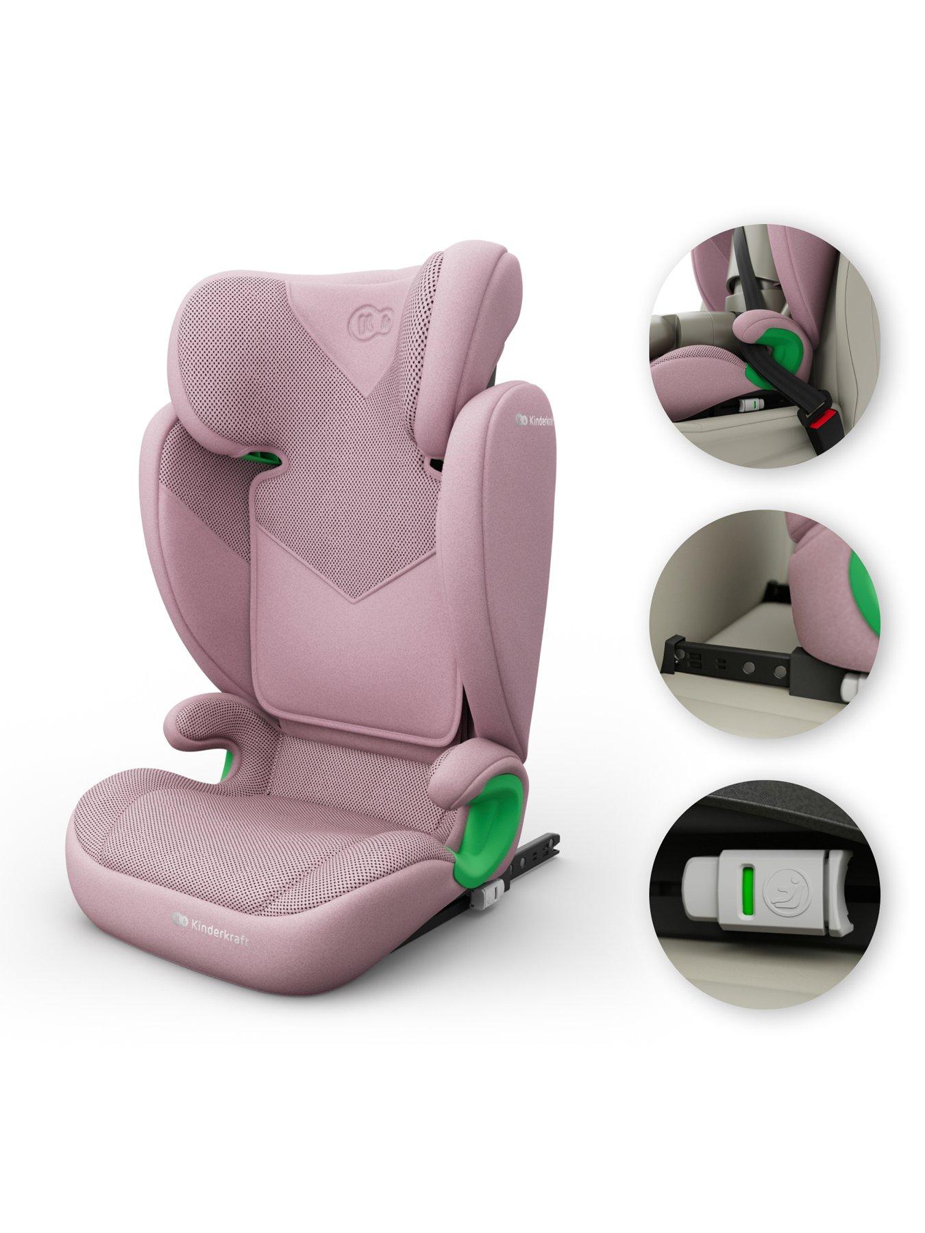 Image 6 of 8 of Kinderkraft Junior Fix 2 Plus i-Size Car Seat - Pink
