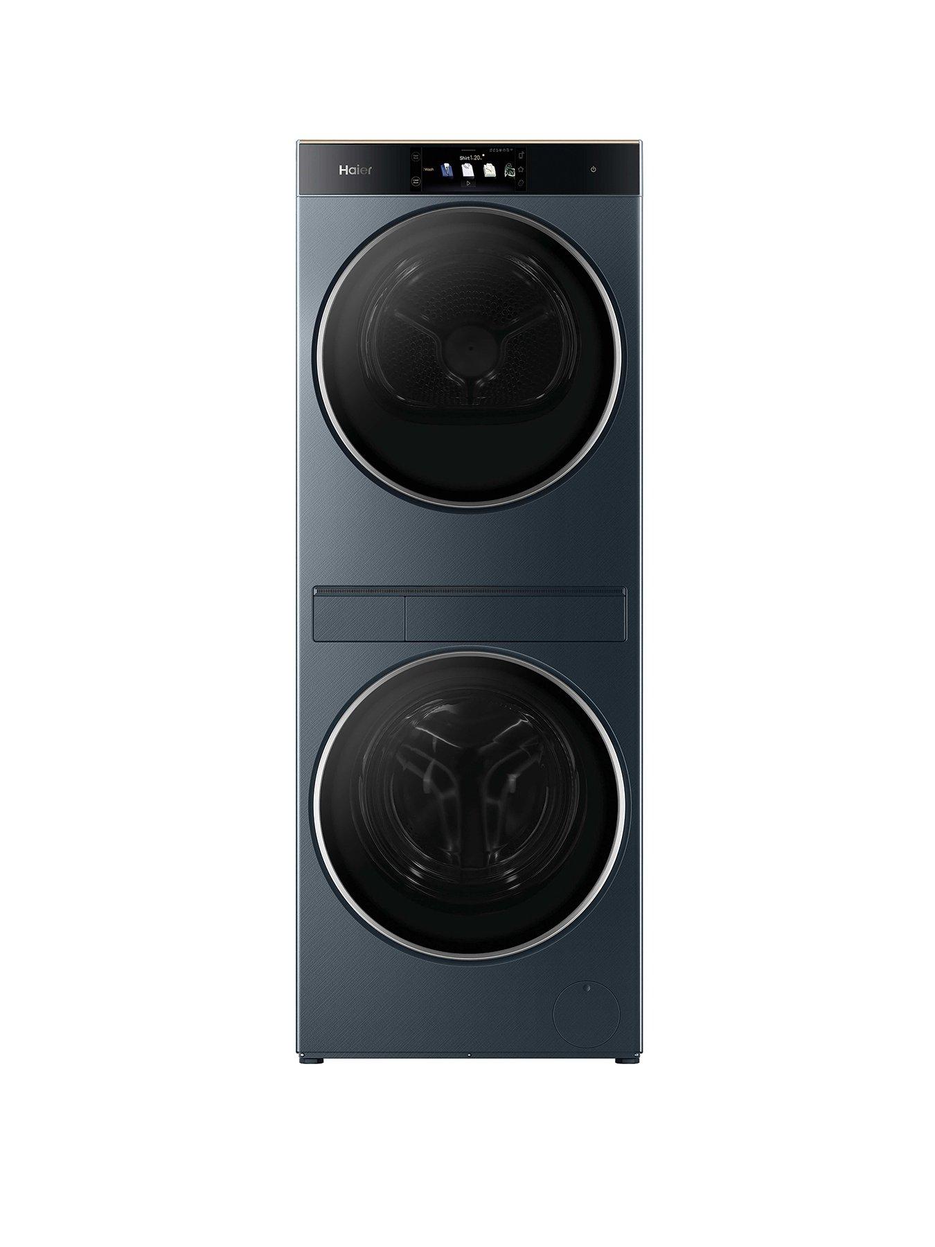 Haier CLC108-GNU1-UK Laundry Centre, 10kg+8kg, A-35%/A+++ Energy Class, 1400 rpm, Wifi, Freestanding Washer/Dryer - Graphite