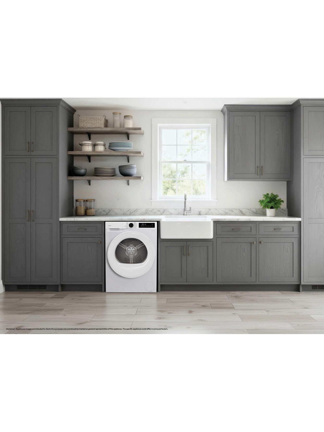 Image 2 of 7 of Candy GDL 8N1-80 Quick Pro, 8kg Heat Pump, A+ Energy Class FFreestanding Tumble Dryer - White