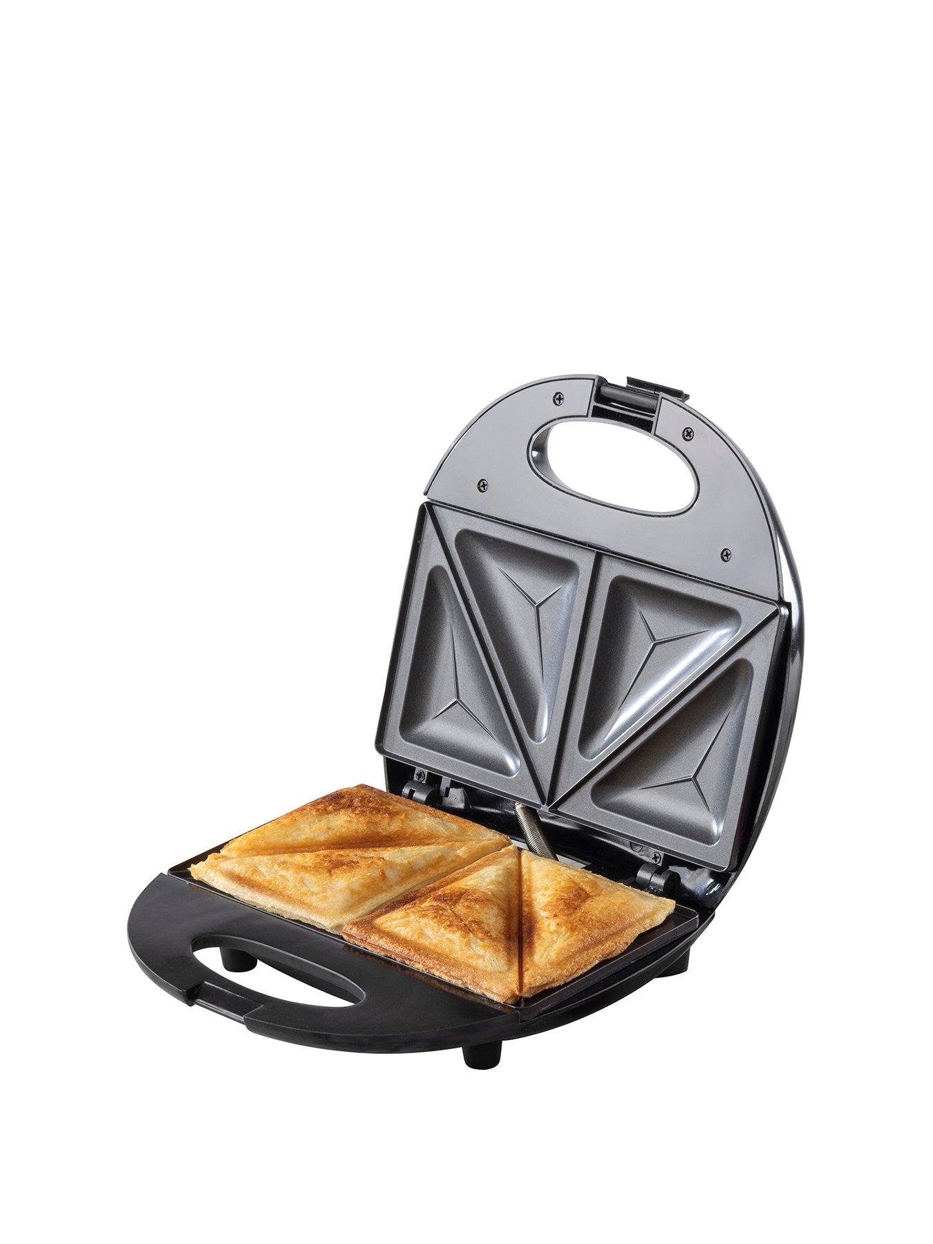Daewoo 2 Portion Sandwich Toaster - Stainless Steel