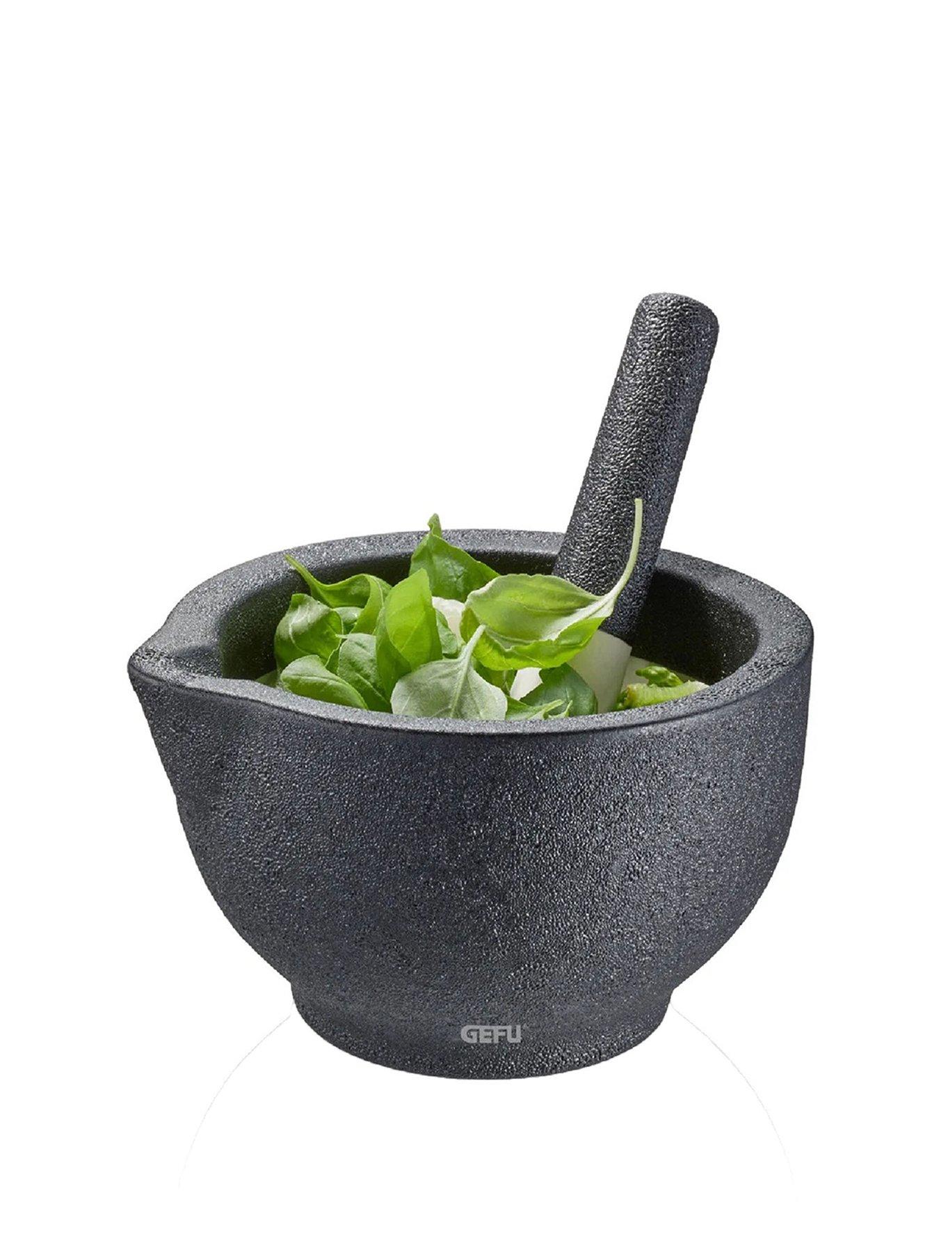 Image 2 of 2 of Gefu Grino Porcelain Mortar &amp; Pestle 13.5 Cm