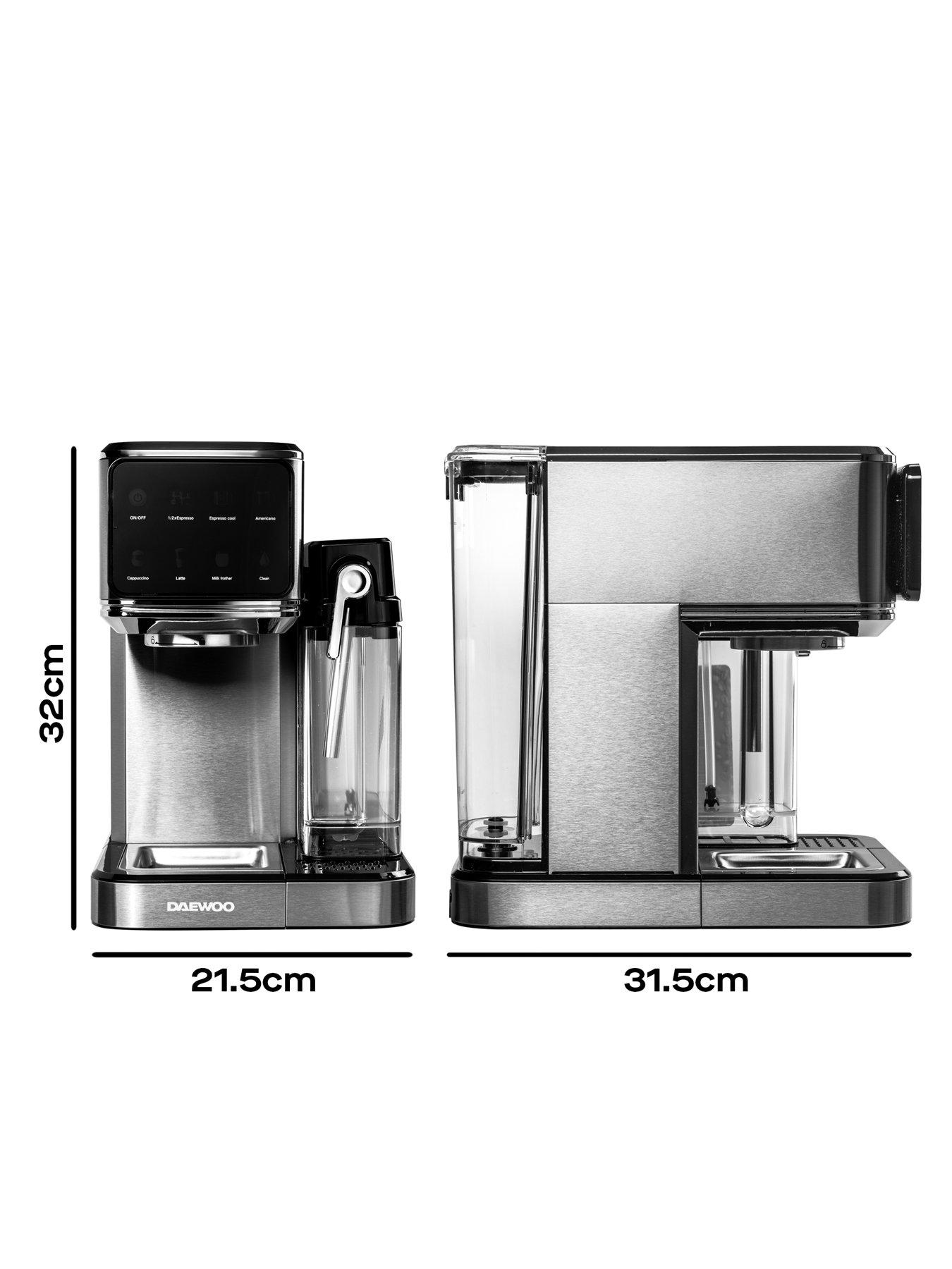 Image 6 of 6 of Daewoo 20-Bar Digital Semi-Auto Coffee Maker - Also Does Cold Brews