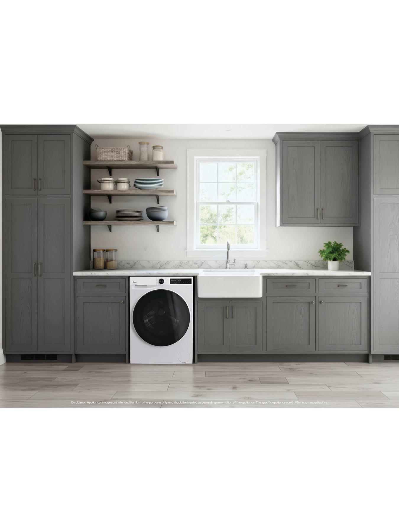 Image 2 of 7 of Hoover HBP 414BL9-80 Pro Wash Series 5, 14kg, A-30% Energy Class, 1400 rpm, Wifi, Freestanding Washing Machine - White