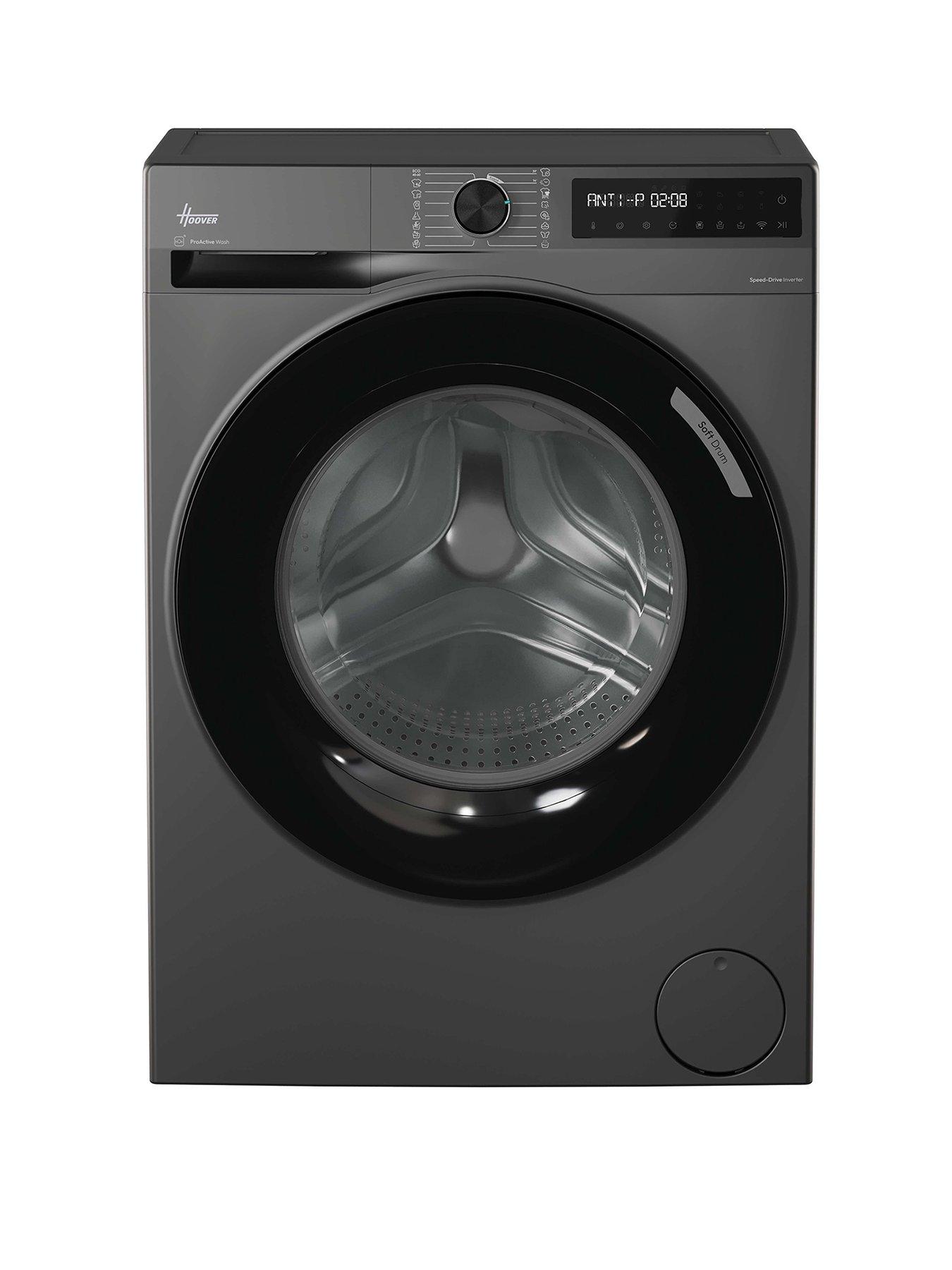 Hoover HBR 495BL8G-80 Pro Wash Series 3, 9kg, A-20% Energy Class, 1400 rpm, Wifi, Freestanding Washing Machine - Graphite