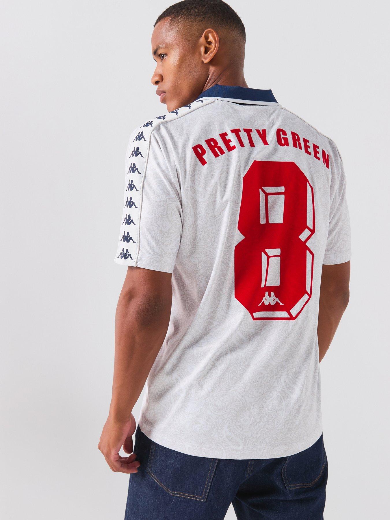 Pretty Green X Kappa Away World Cup Football Top - White