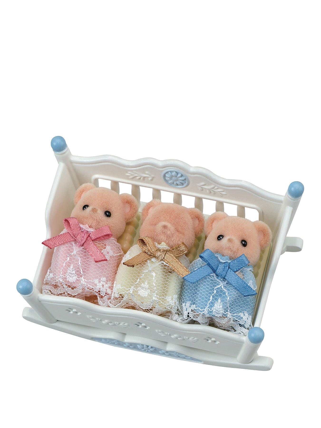 Image 1 of 5 of Sylvanian Families Bear Triplets
