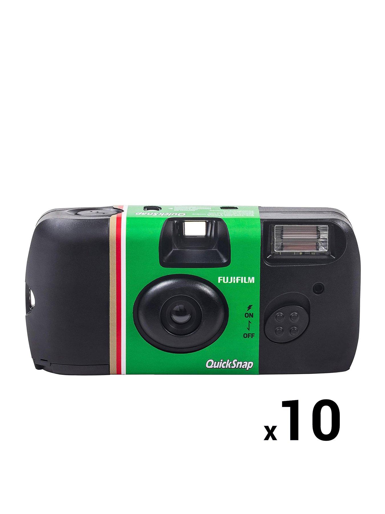 Image 1 of 7 of Fujifilm Quicksnap Single Use Camera 27 Shots ISO400 35mm Colour Film - Pack of 10