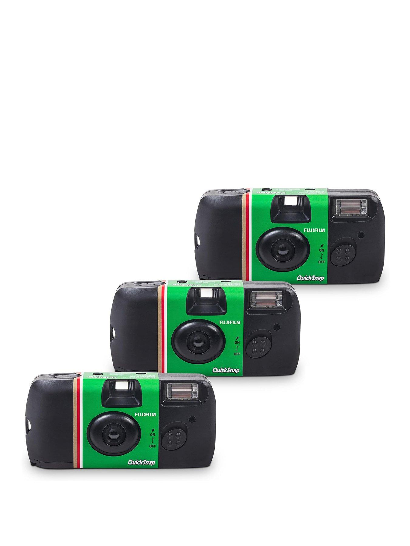 Fujifilm Fujifilm Quicksnap Single Use Camera 27 Shots ISO400 35mm Colour Film - Pack of 3