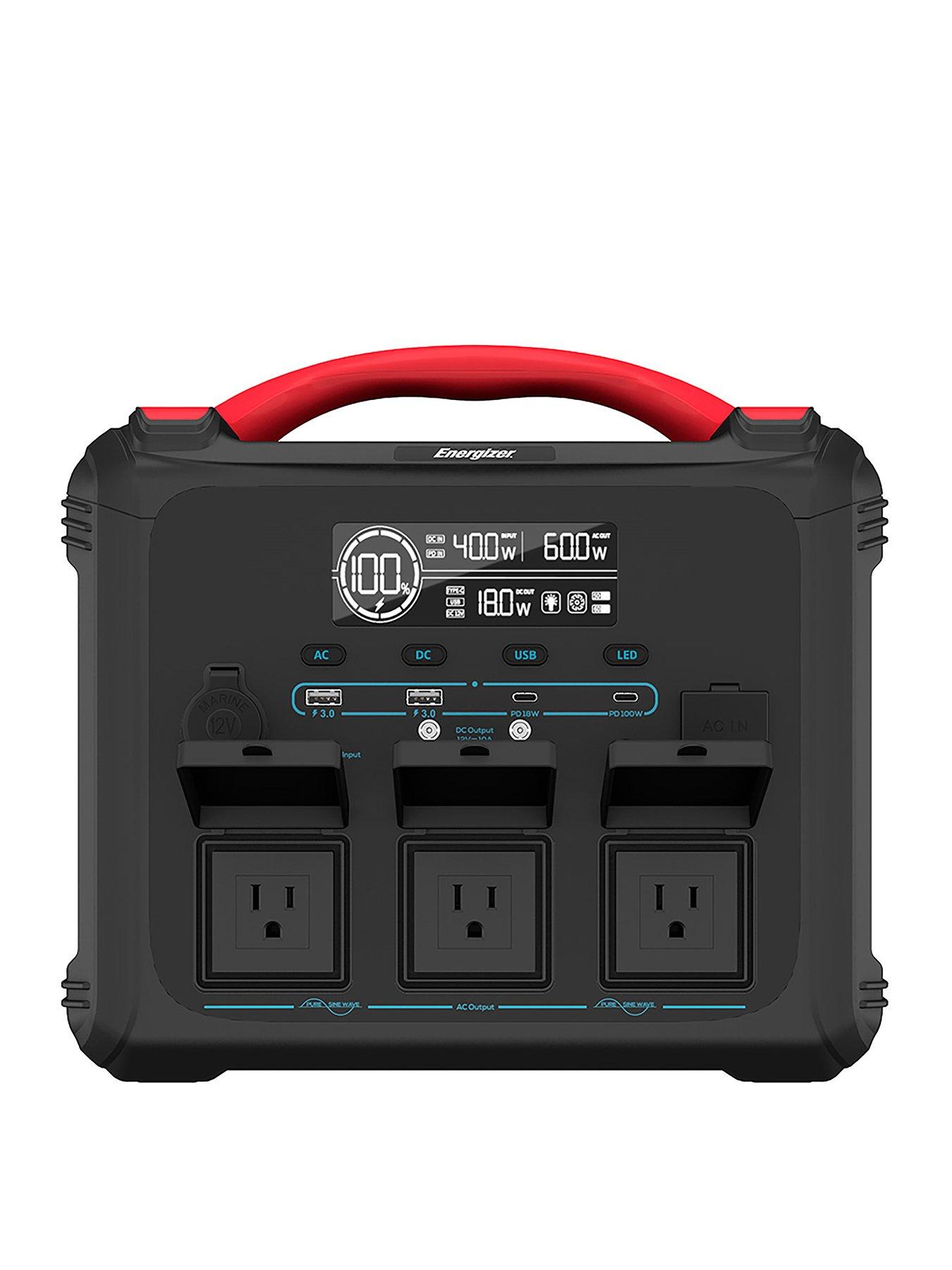 Energizer 1100Wh Power Station Black
