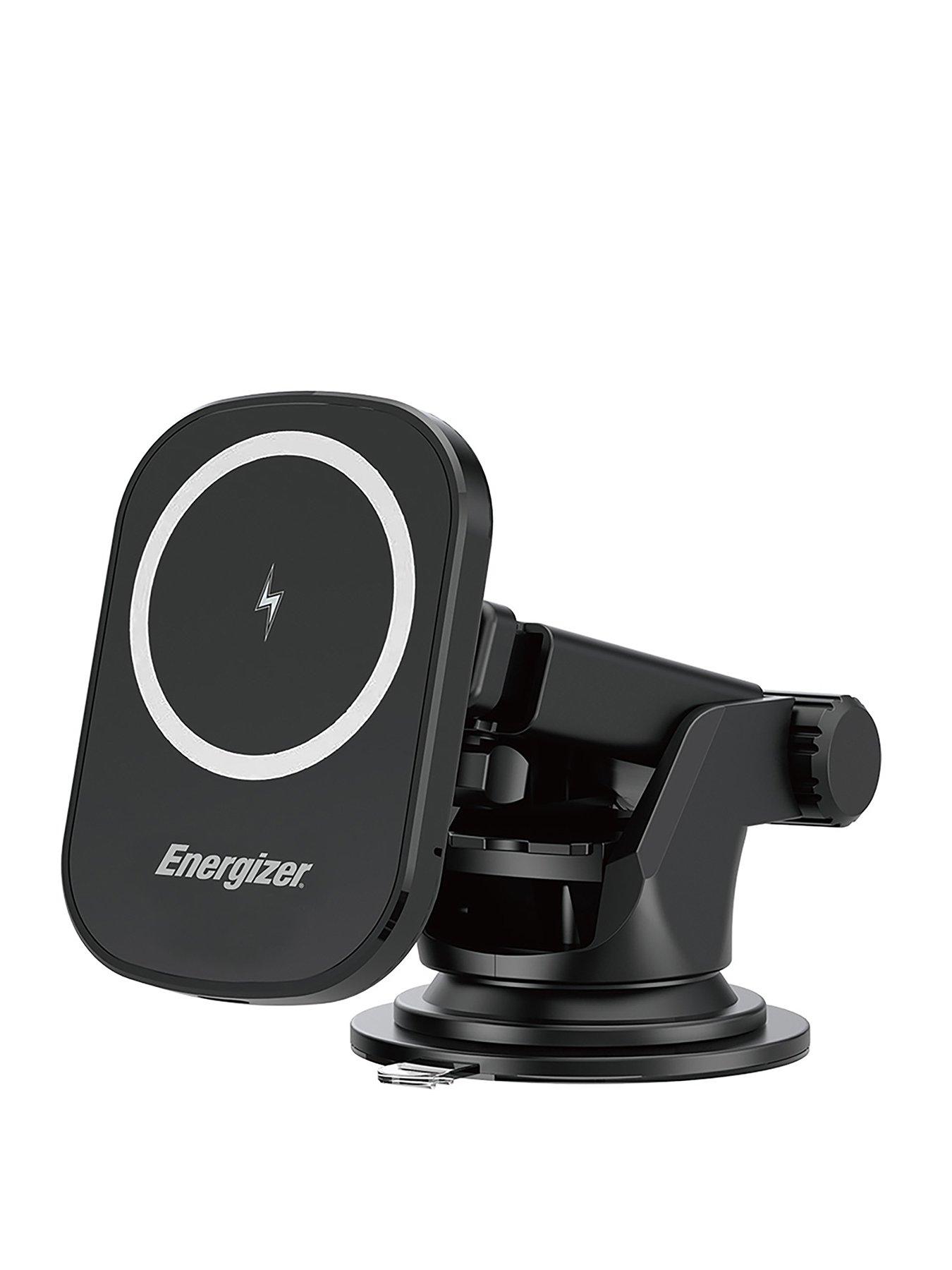 Energizer In-Car Magnetic QI Wireless charger Black