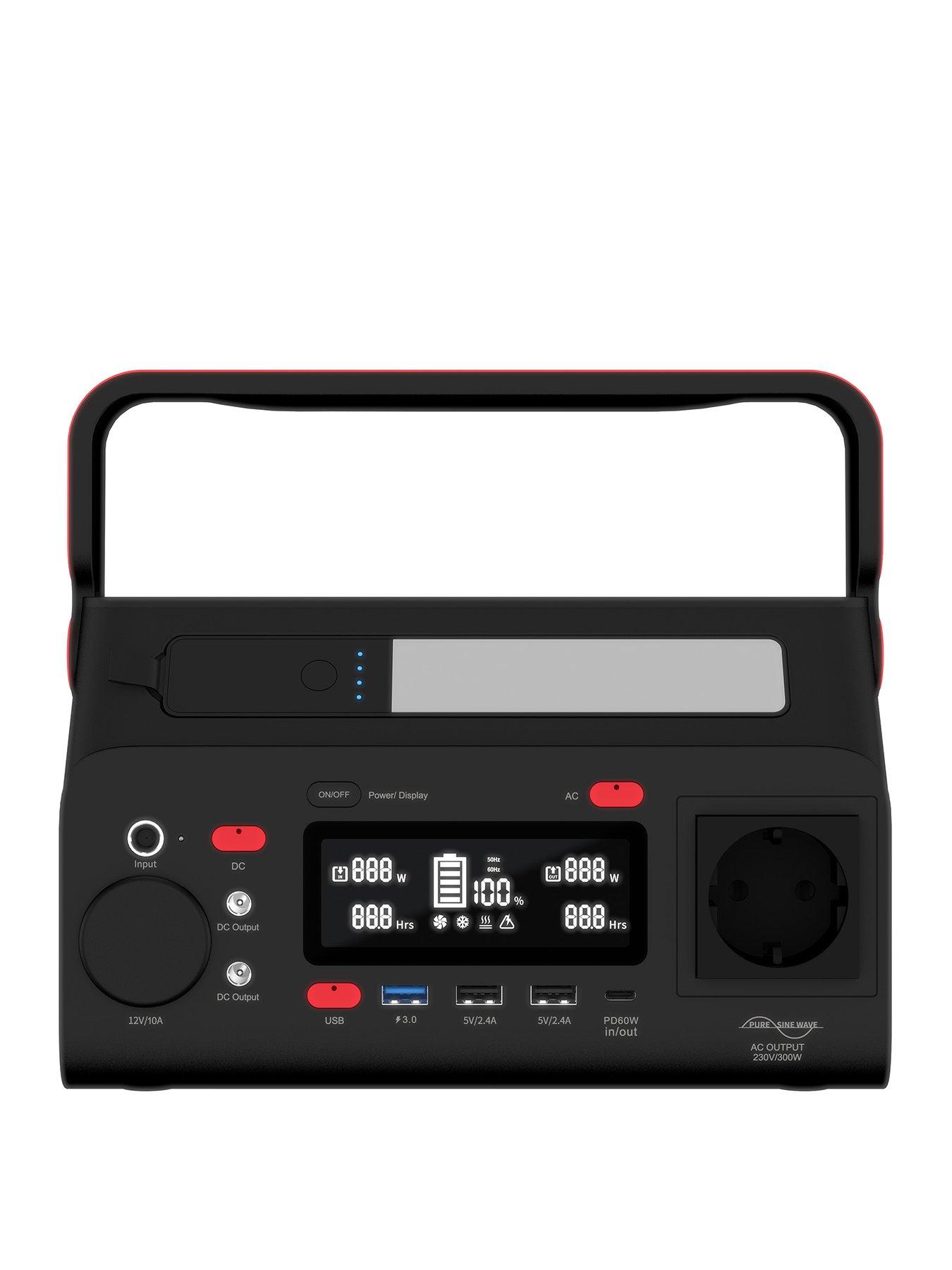 Energizer 300Wh Power Station Black