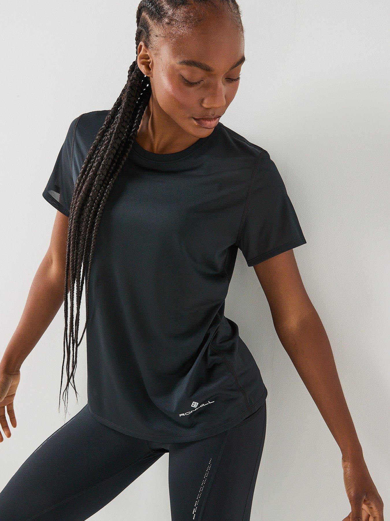 Ronhill Womens Running Core Short Sleeve T-Shirt - Black