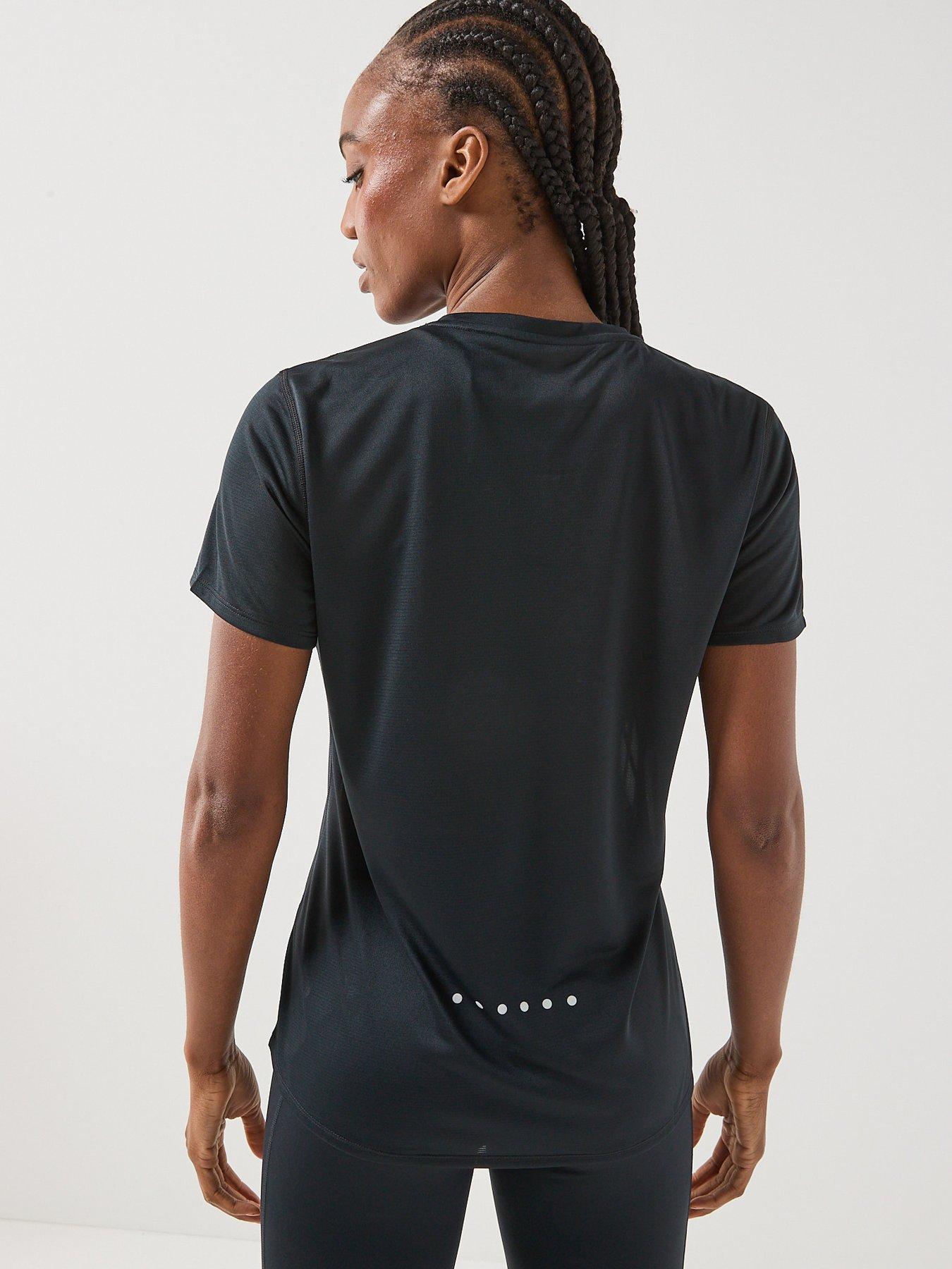 Image 2 of 6 of Ronhill Womens Running Core Short Sleeve T-Shirt - Black
