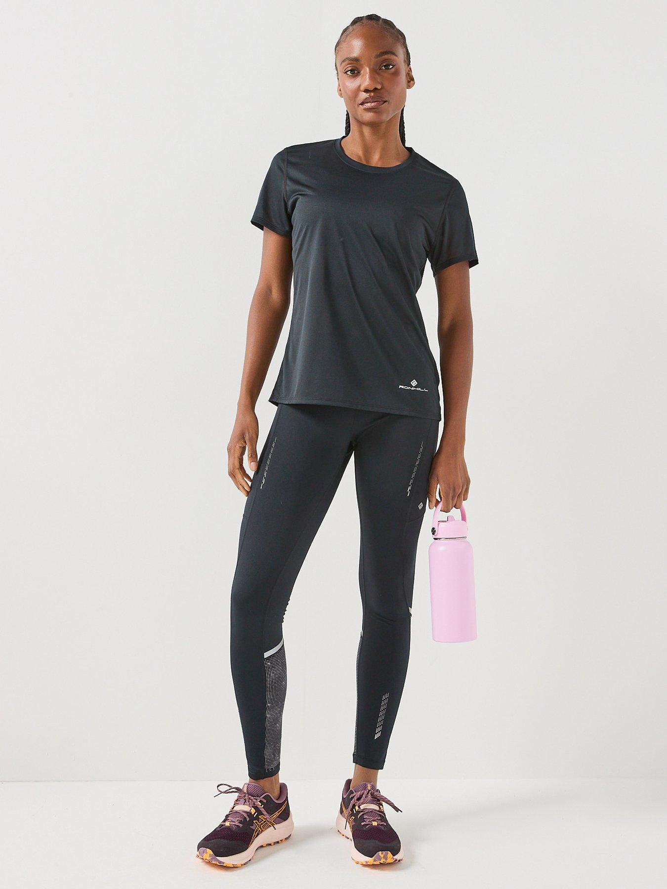 Image 3 of 6 of Ronhill Womens Running Core Short Sleeve T-Shirt - Black
