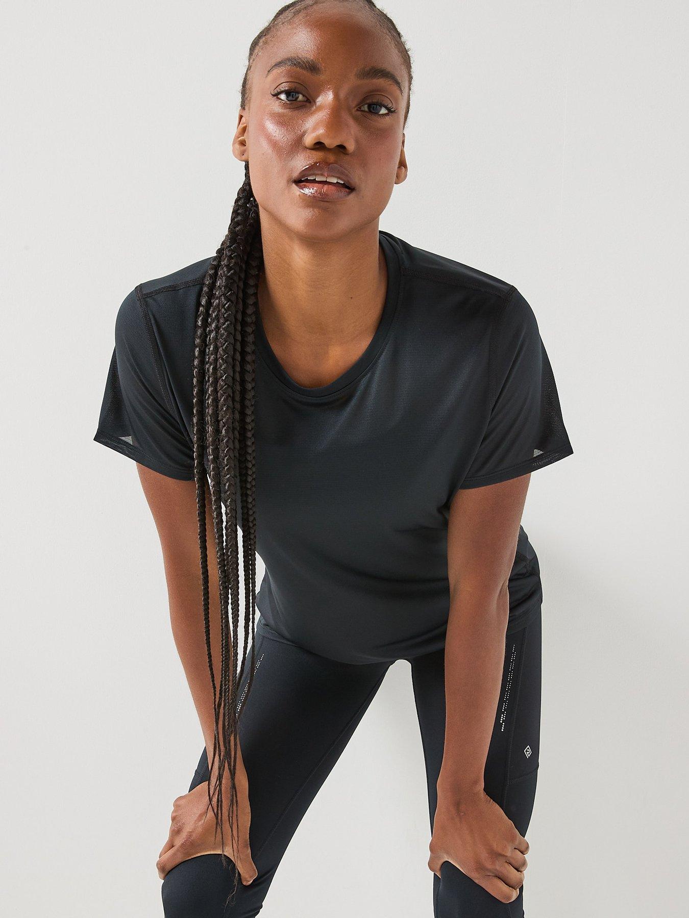 Image 4 of 6 of Ronhill Womens Running Core Short Sleeve T-Shirt - Black