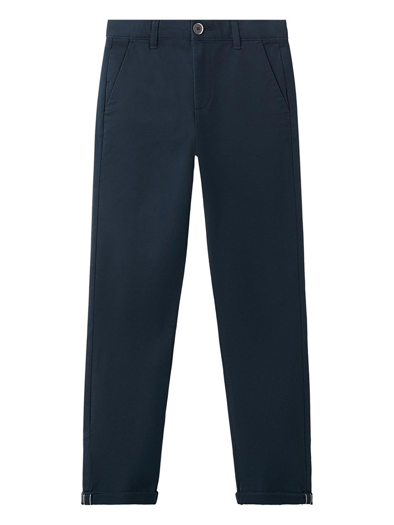 Mango Boys Slim Leg Chinos - Navy