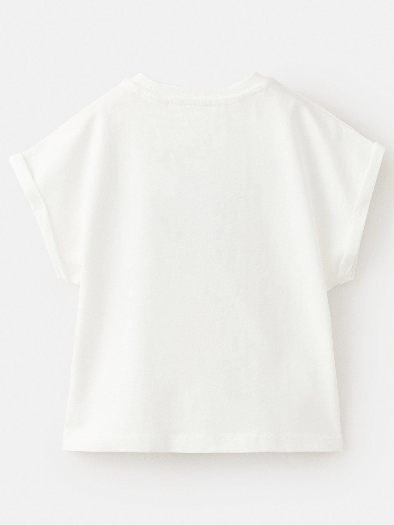 Image 3 of 6 of Mango Younger Girls Minnie Mouse T-shirt - White
