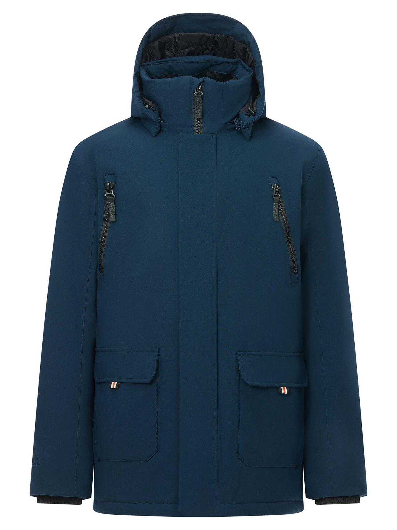Image 7 of 7 of Regatta Mens Marron Waterproof Insulated Jacket - Navy