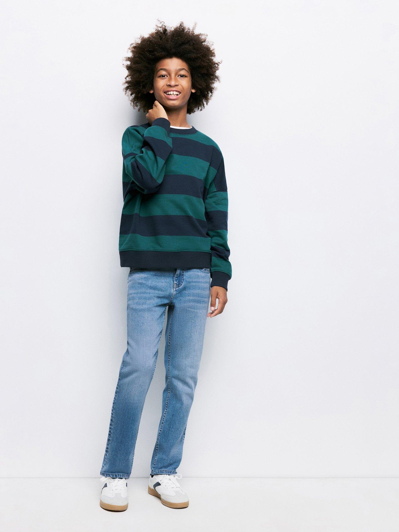 Mango Boys Slim Fit Jeans - Blue