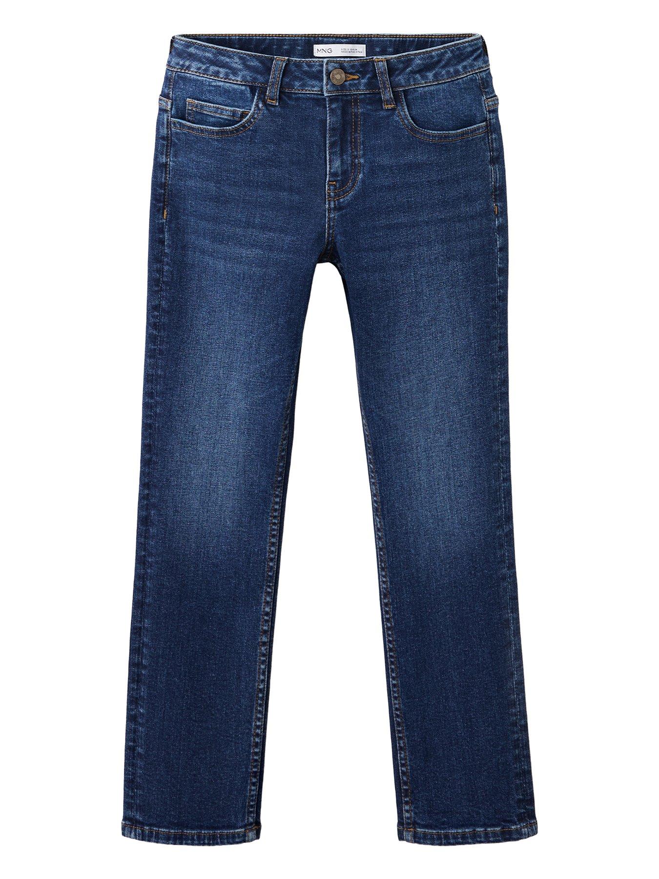 Mango Boys Slim Fit Jeans - Blue