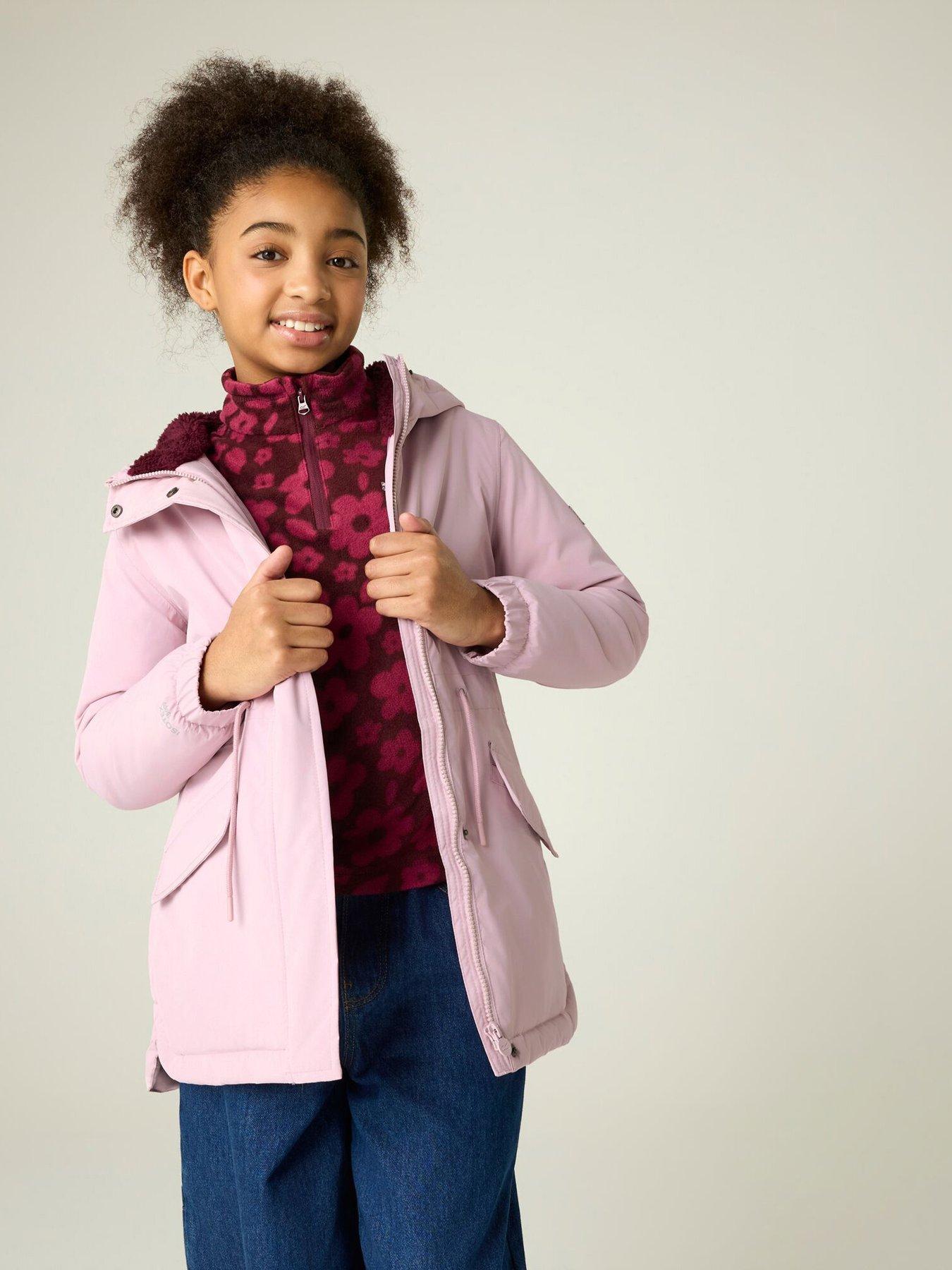 Image 1 of 7 of Regatta Kids Junior Vallina Waterproof Insulated Jacket - Powder Lilac