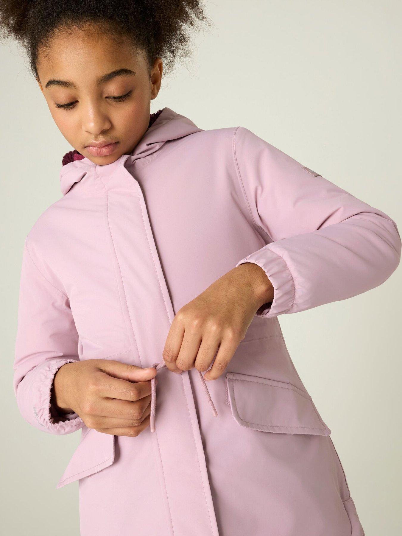 Image 4 of 7 of Regatta Kids Junior Vallina Waterproof Insulated Jacket - Powder Lilac