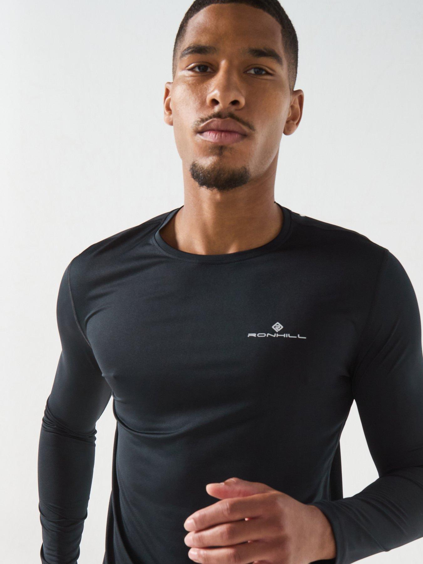 Image 6 of 6 of Ronhill Mens Running Core Long Sleeve T-Shirt - Black