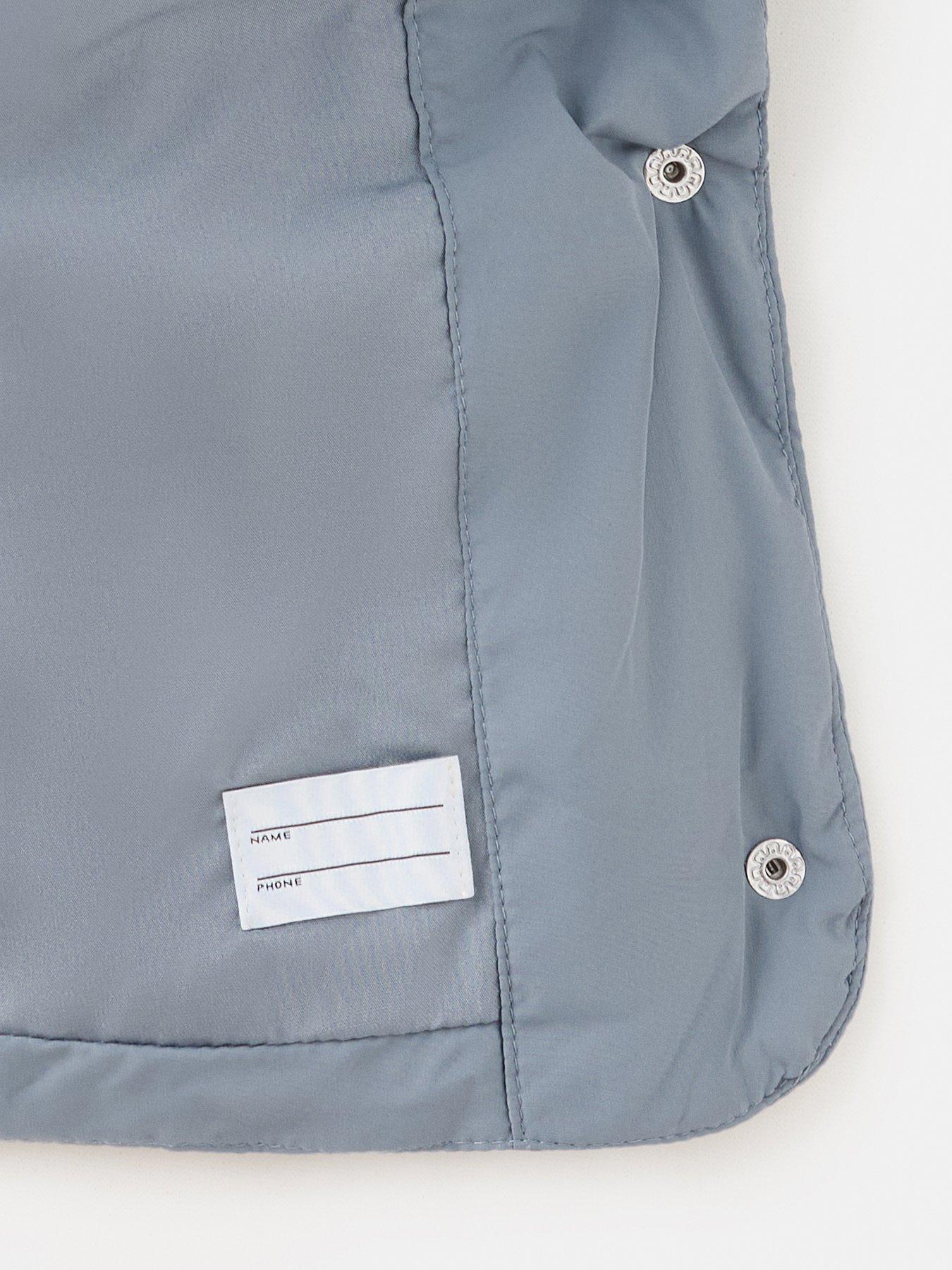 Image 4 of 4 of Mango Girls Hooded Puffer Coat - Blue