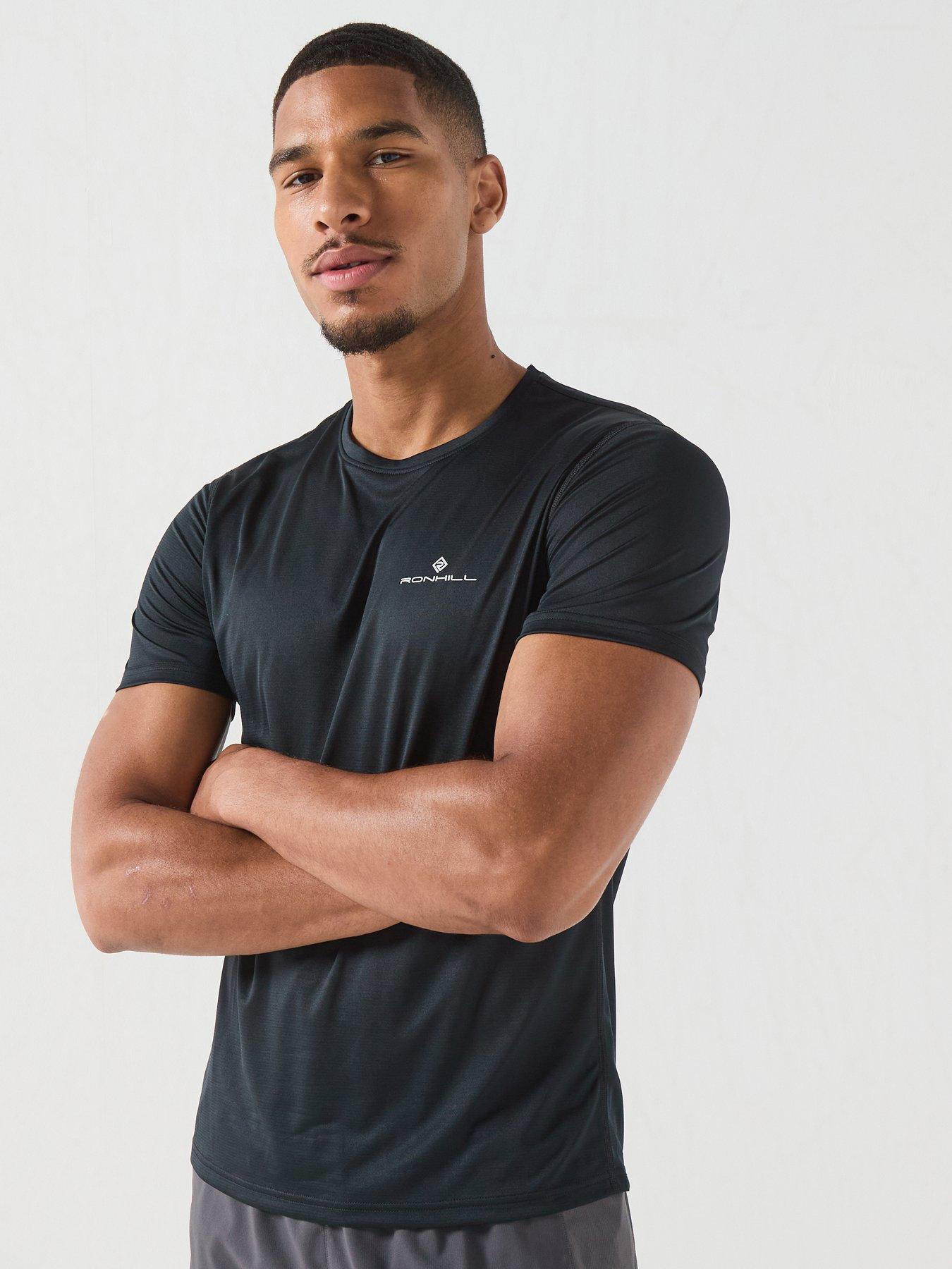 Image 1 of 5 of Ronhill Mens Running Core Short Sleeve T-Shirt - Black